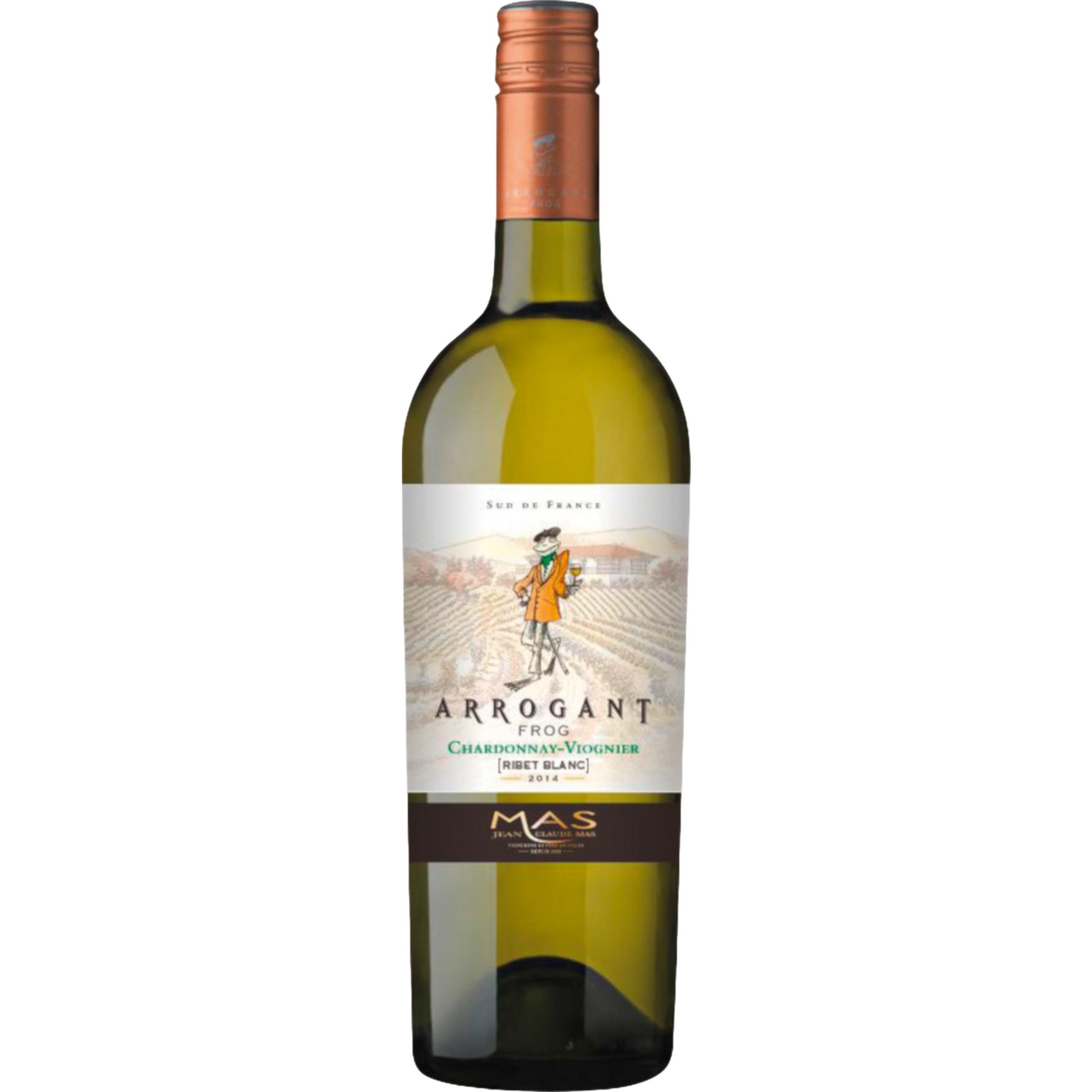 Arrogant Frog Ribet Chardonnay Viogner, Pays d'Oc IGP, Languedoc-Roussillon, 2024, Weißwein