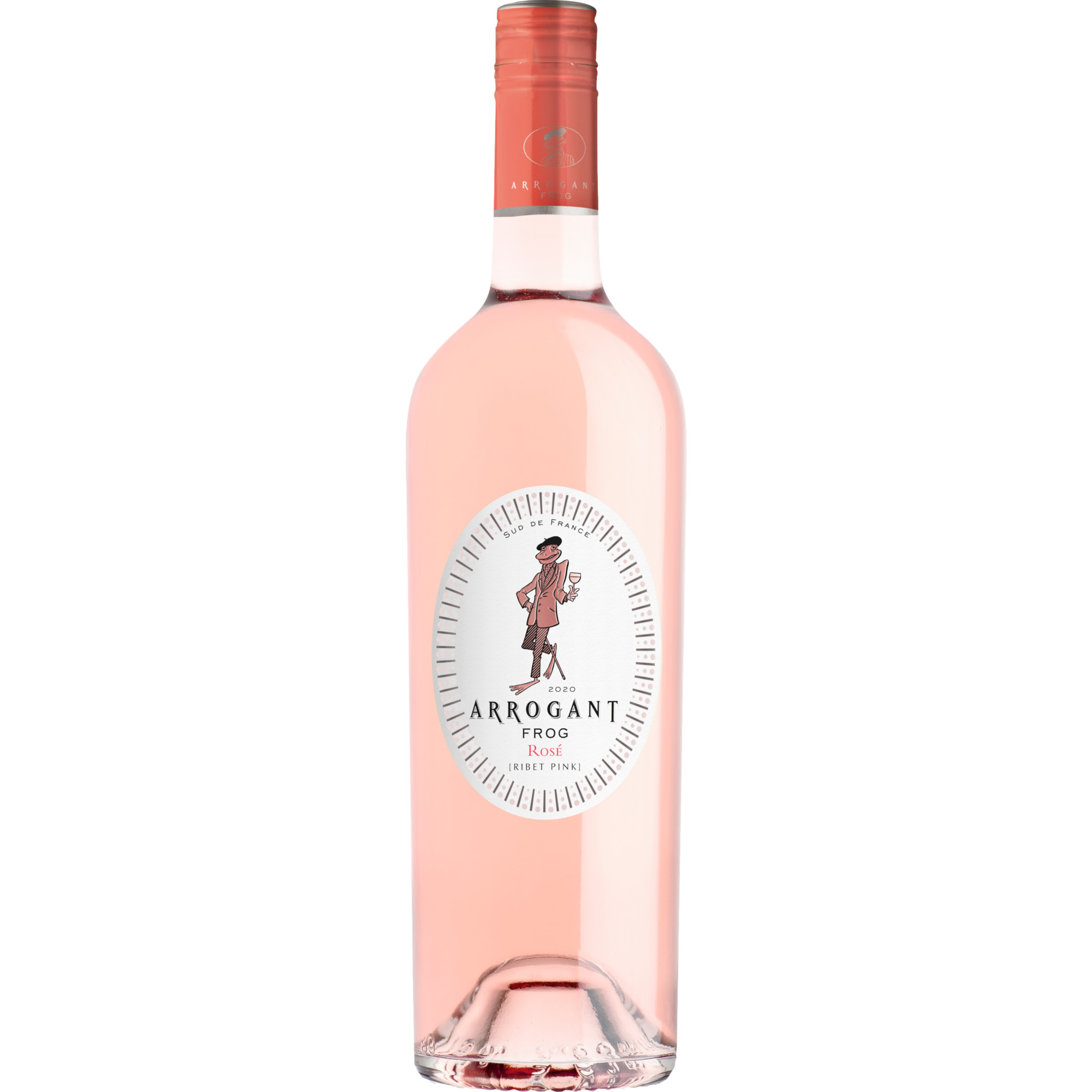 Arrogant Frog Ribet Pink, Pays d'Oc IGP, Languedoc-Roussillon, 2024, Roséwein