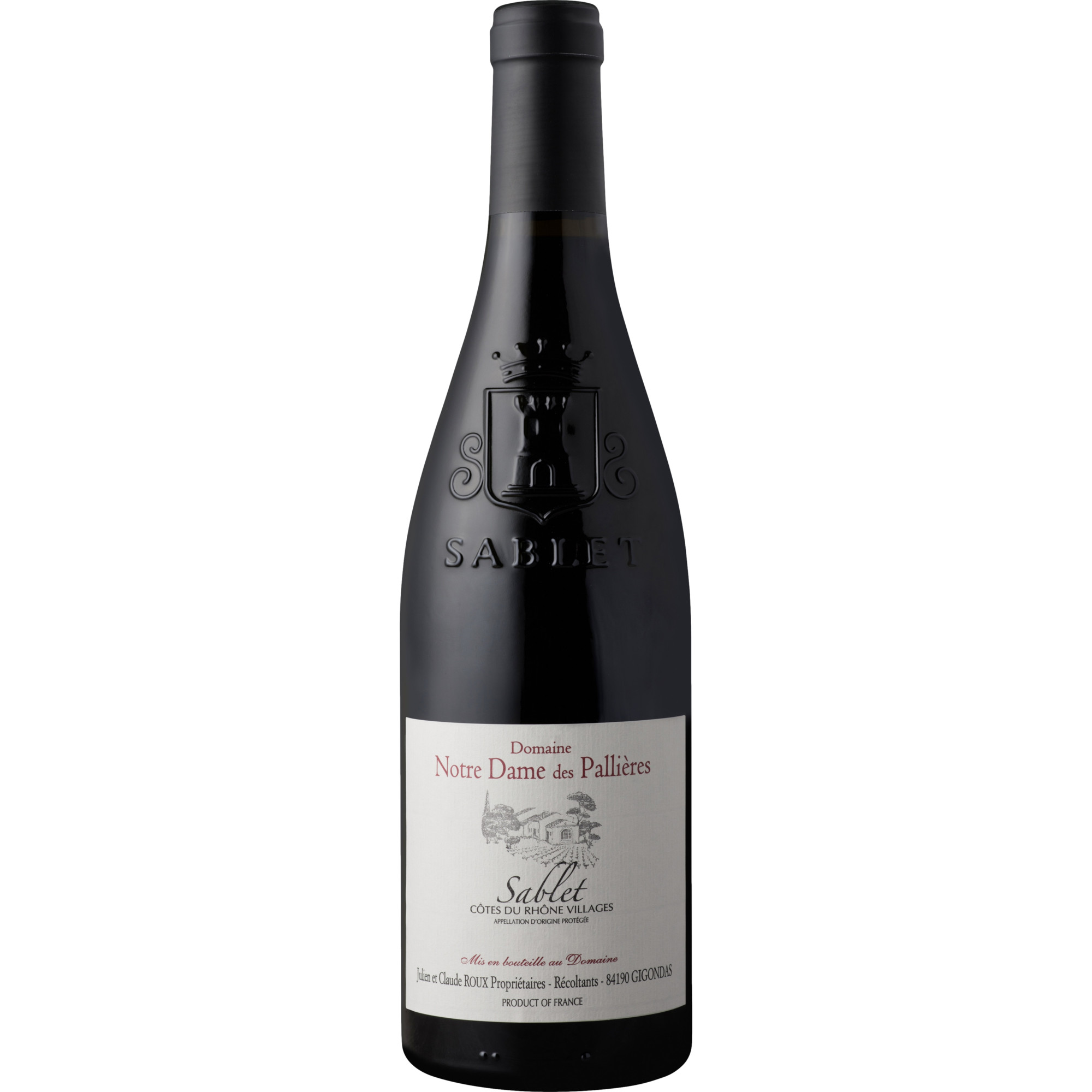 L'Olivet Côtes du Rhône Villages Sablet, Côtes du Rhône Village AOP, Rhône, 2023, Rotwein