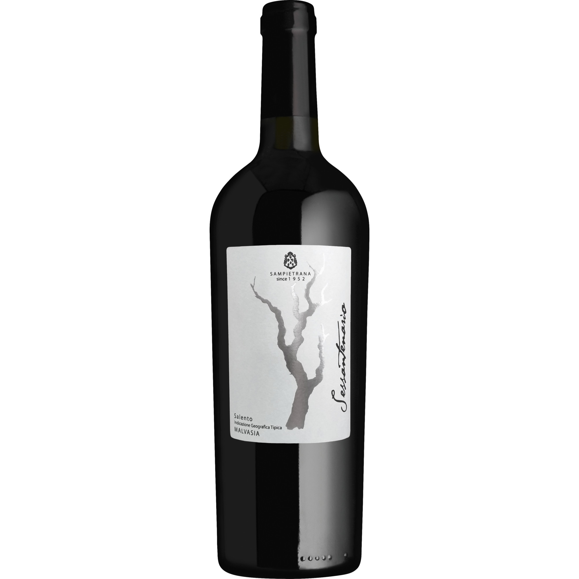 Cantina Sampietrana Sessantenario Malvasia Nera, Salento IGP, Apulien, 2020, Rotwein