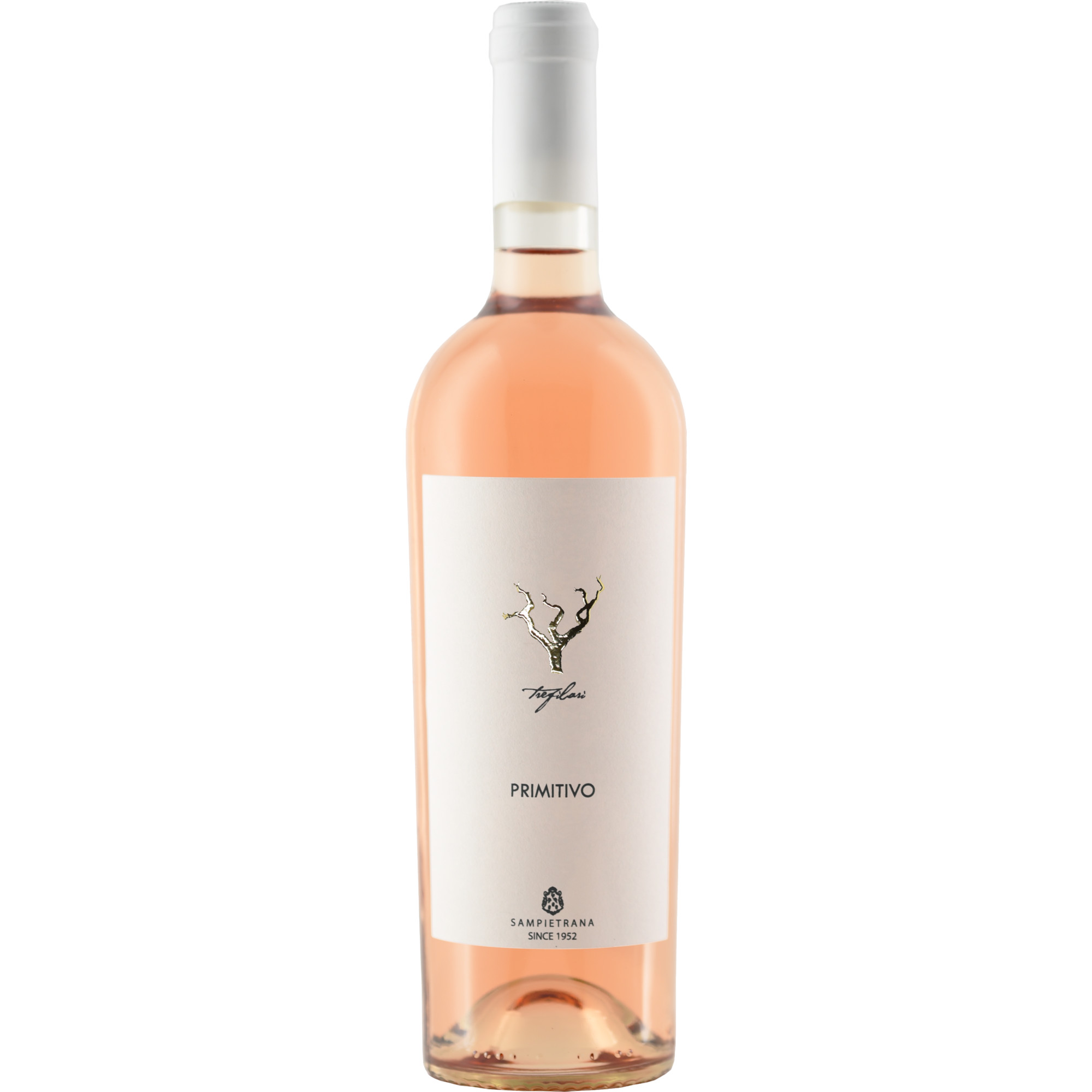 Cantina Sampietrana Trefilari Primitivo Rosato, Salento IGP, Apulien, 2024, Roséwein