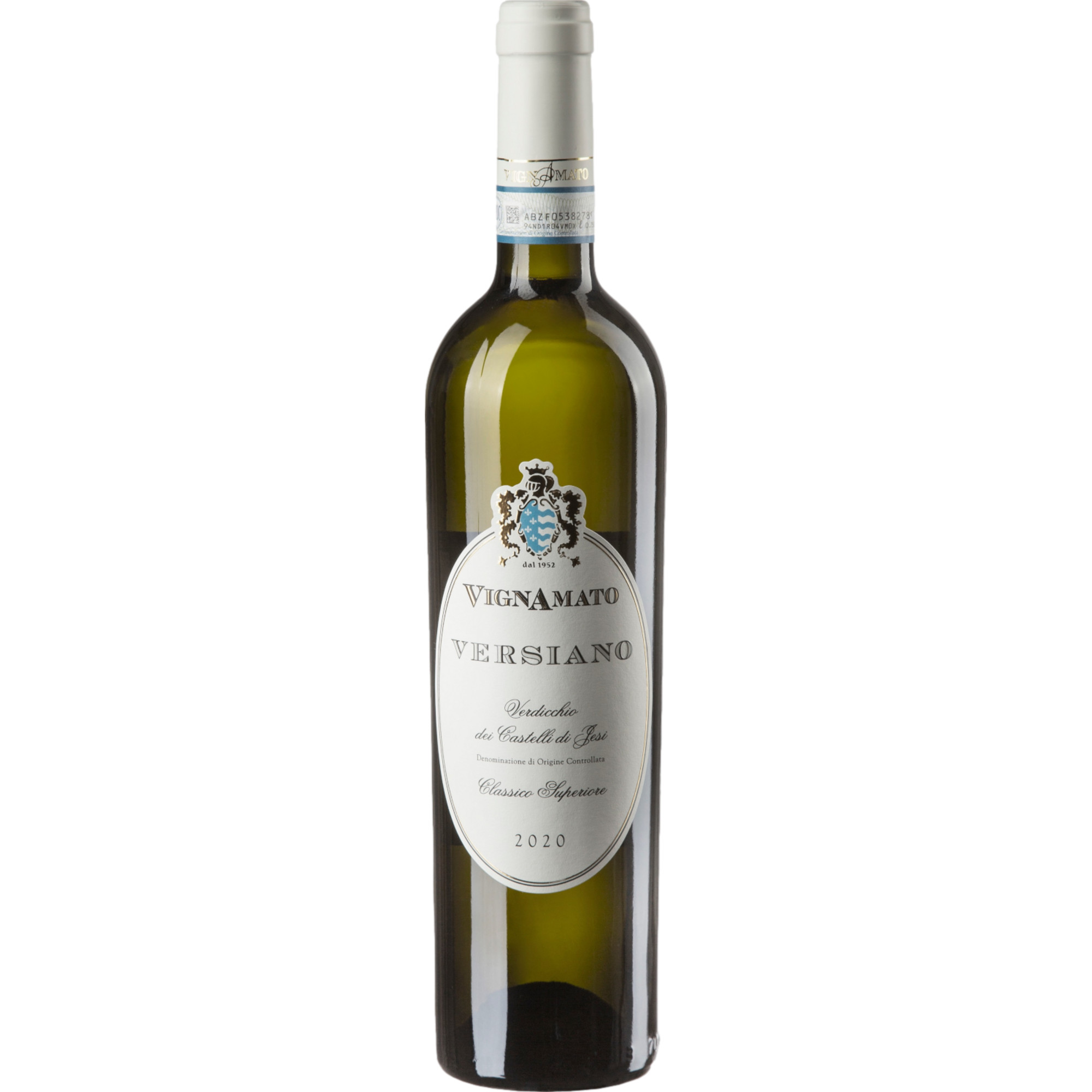 Vignamato Versiano Verdicchio dei Castelli, Verdicchio dei Castelli di Jesi Classico Superiore, Marken, 2022, Weißwein