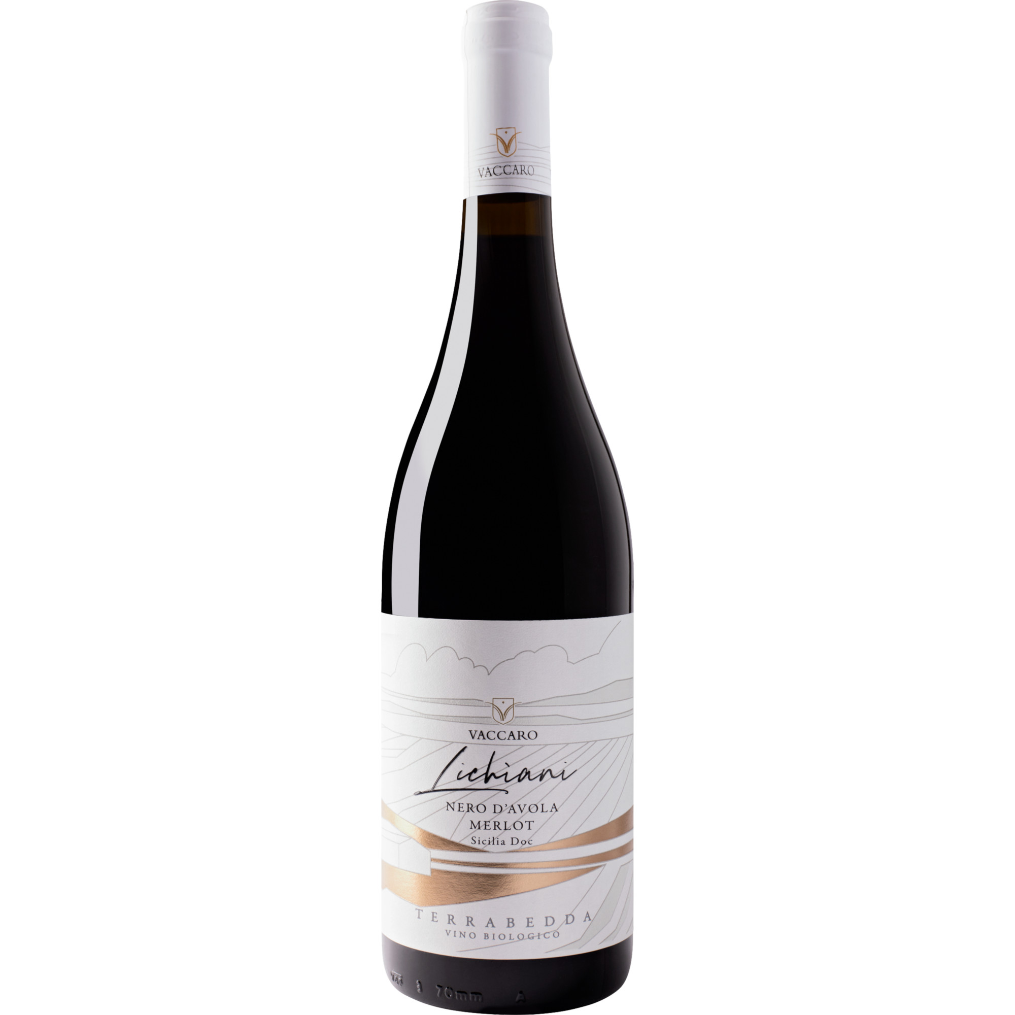 Vaccaro Lichiani Nero d'Avola Merlot Bio, Sicilia DOC, Sizilien, 2022, Rotwein