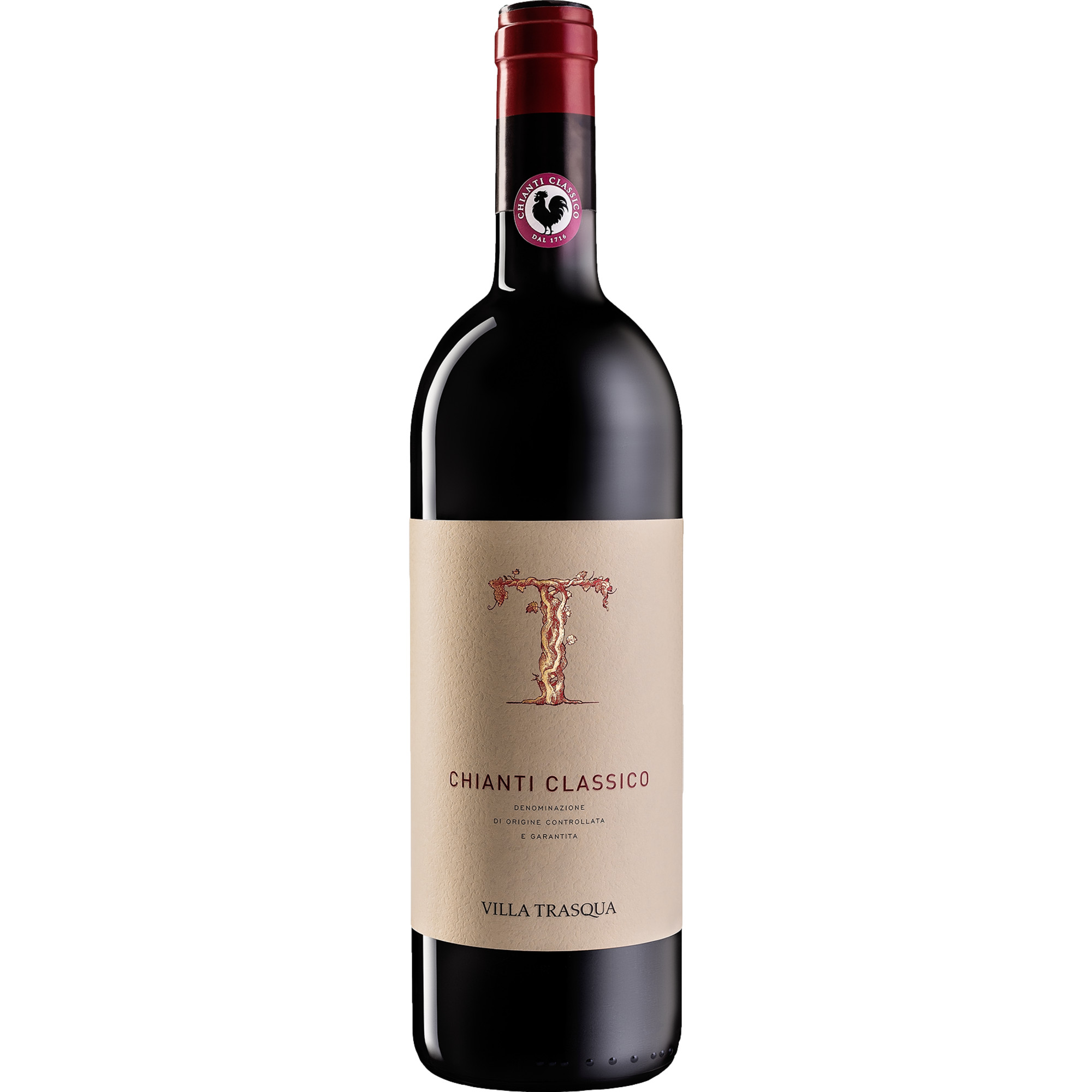 Villa Trasqua Chianti Classico Bio, Chianti Classico DOCG, Toskana, 2021, Rotwein