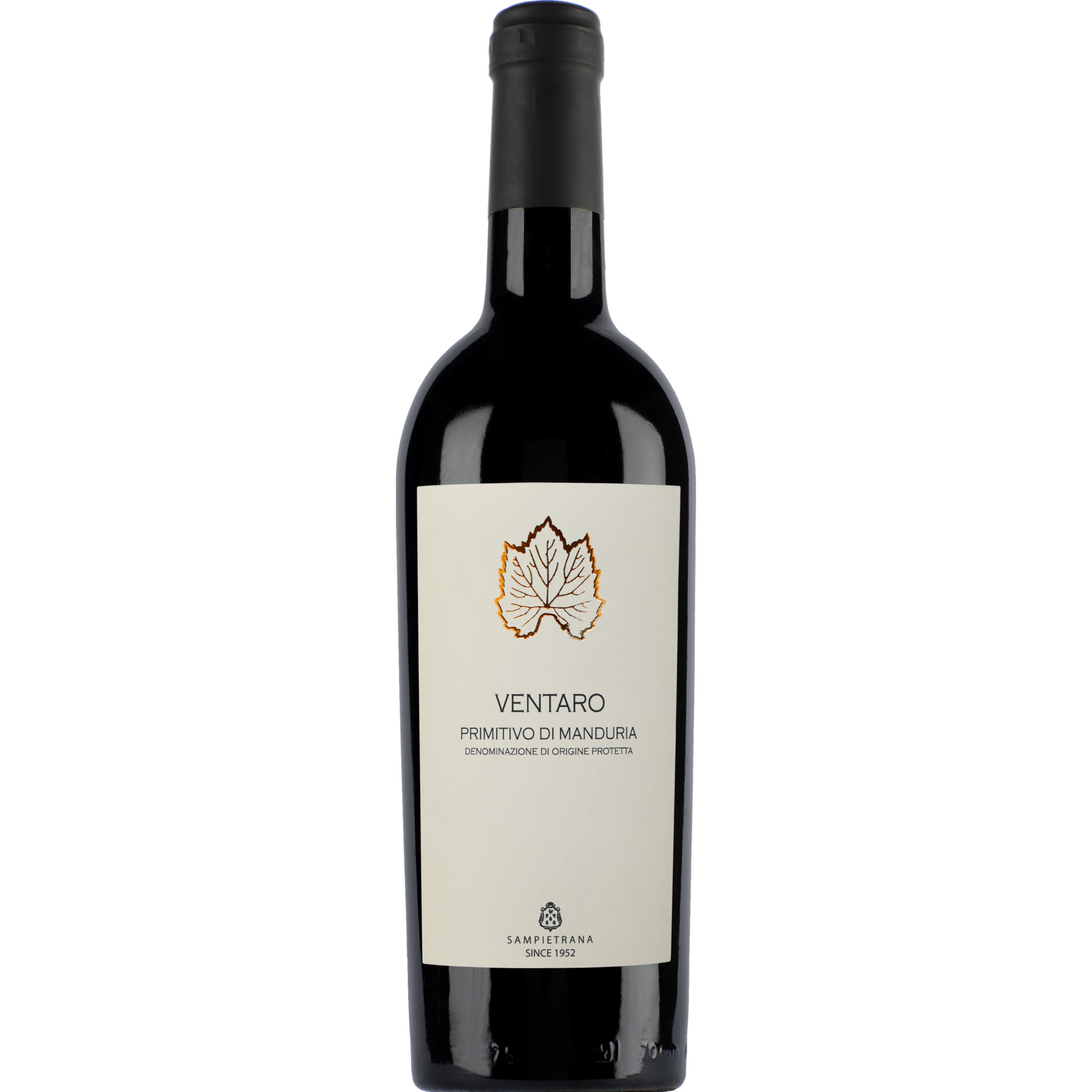 Cantina Sampietrana Ventaro Primitivo di Manduria, Primitivo di Manduria DOC, Apulien, 2022, Rotwein