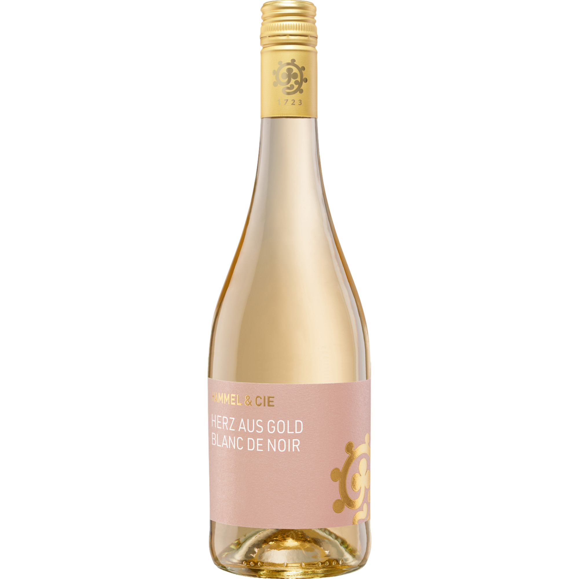 Hammel Herz aus Gold Blanc de Noirs, Trocken, Pfalz, Pfalz, 2024, Roséwein