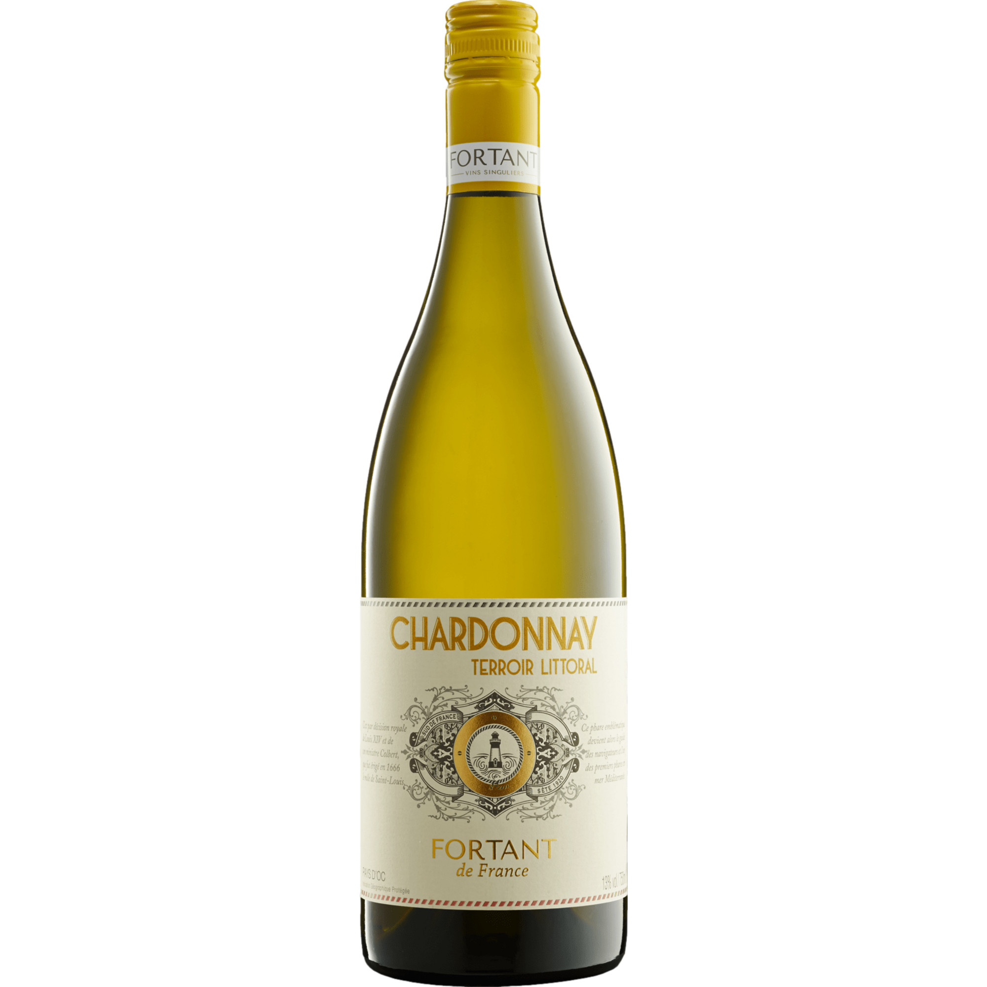 Fortant de France Littoral Chardonnay, Pays d'Oc IGP, Languedoc-Roussillon, 2024, Weißwein