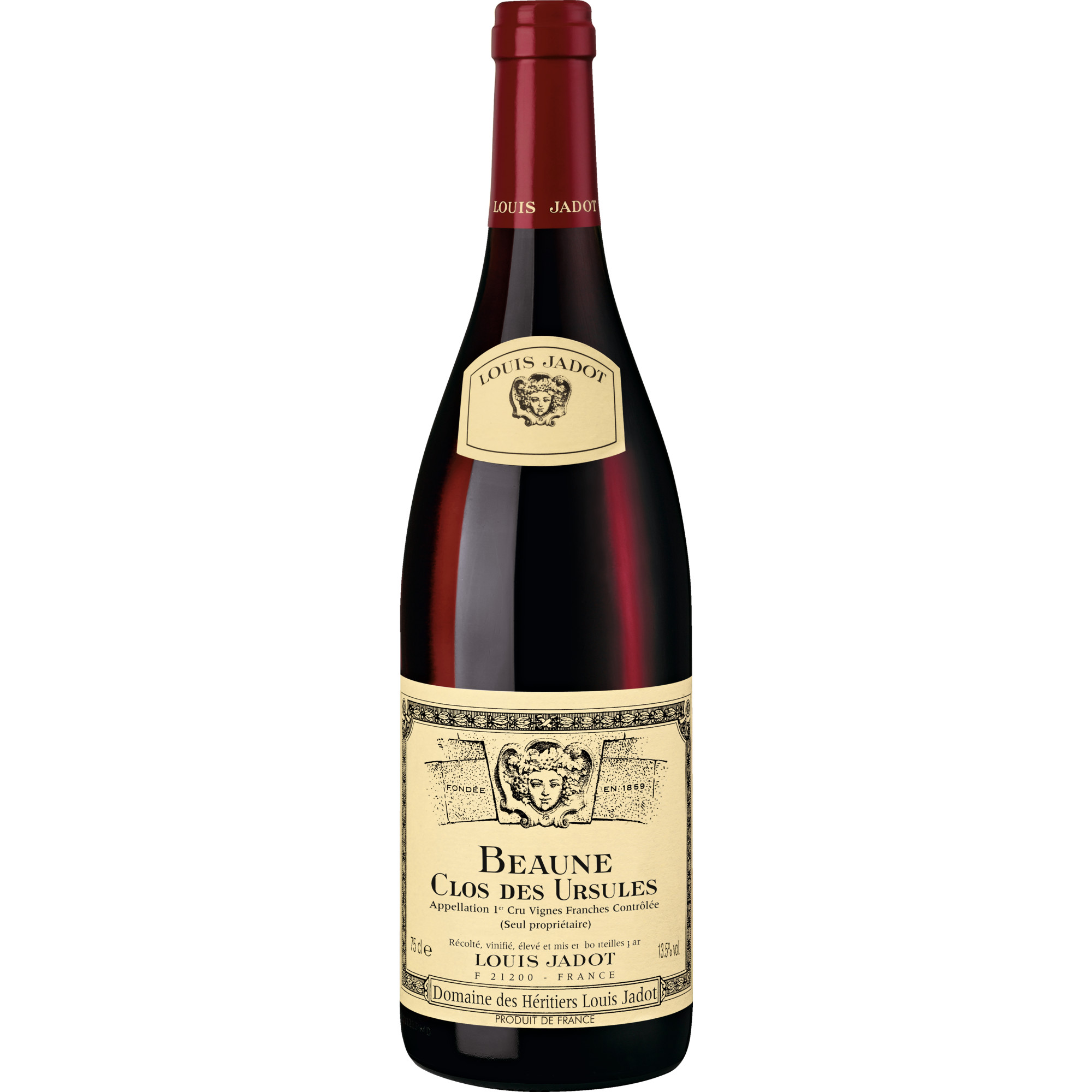 Louis Jadot Clos des Ursules Monopole, Beaune 1er Cru AOP, Burgund, 2023, Rotwein
