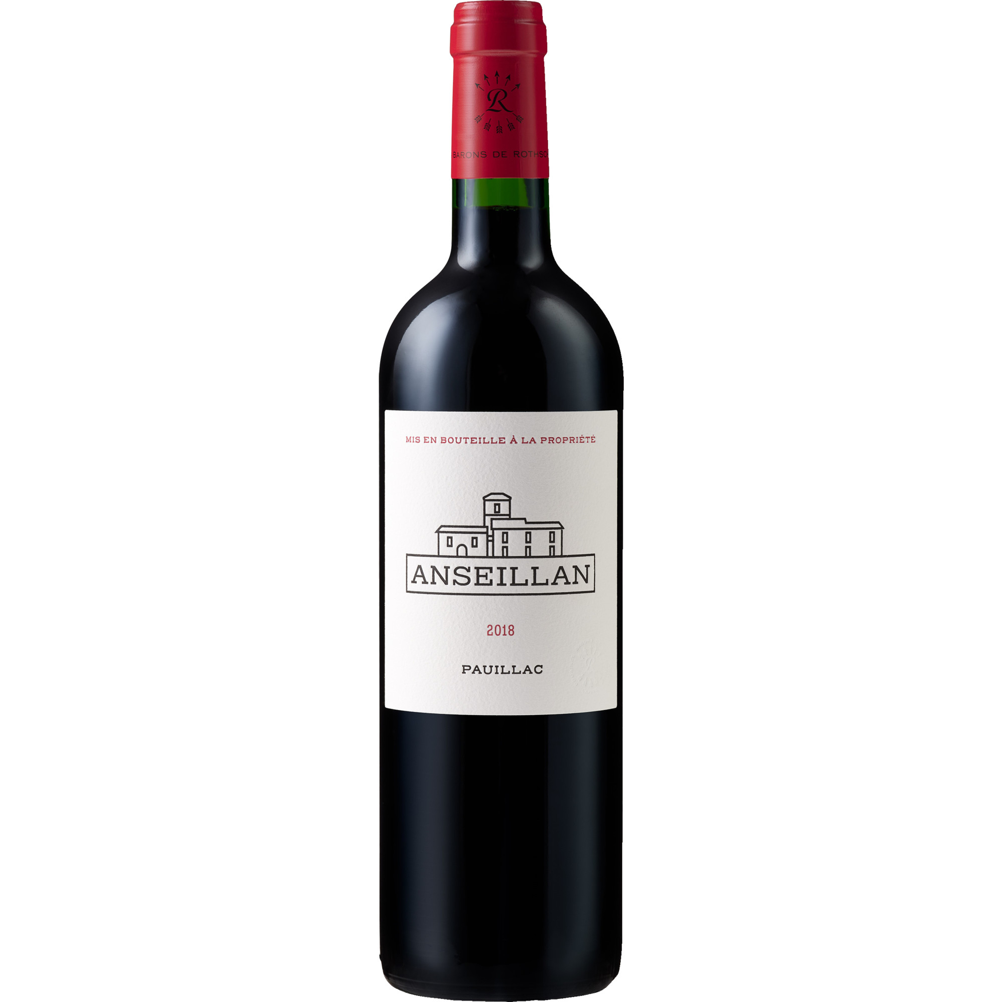 Anseillan, Pauillac AC, Bordeaux, 2020, Rotwein