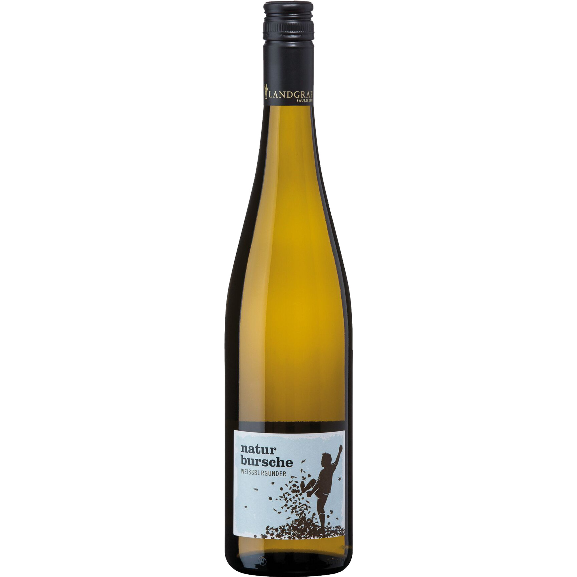 Landgraf Naturbursche Weissburgunder, trocken, Rheinhessen, Rheinhessen, 2024, Weißwein