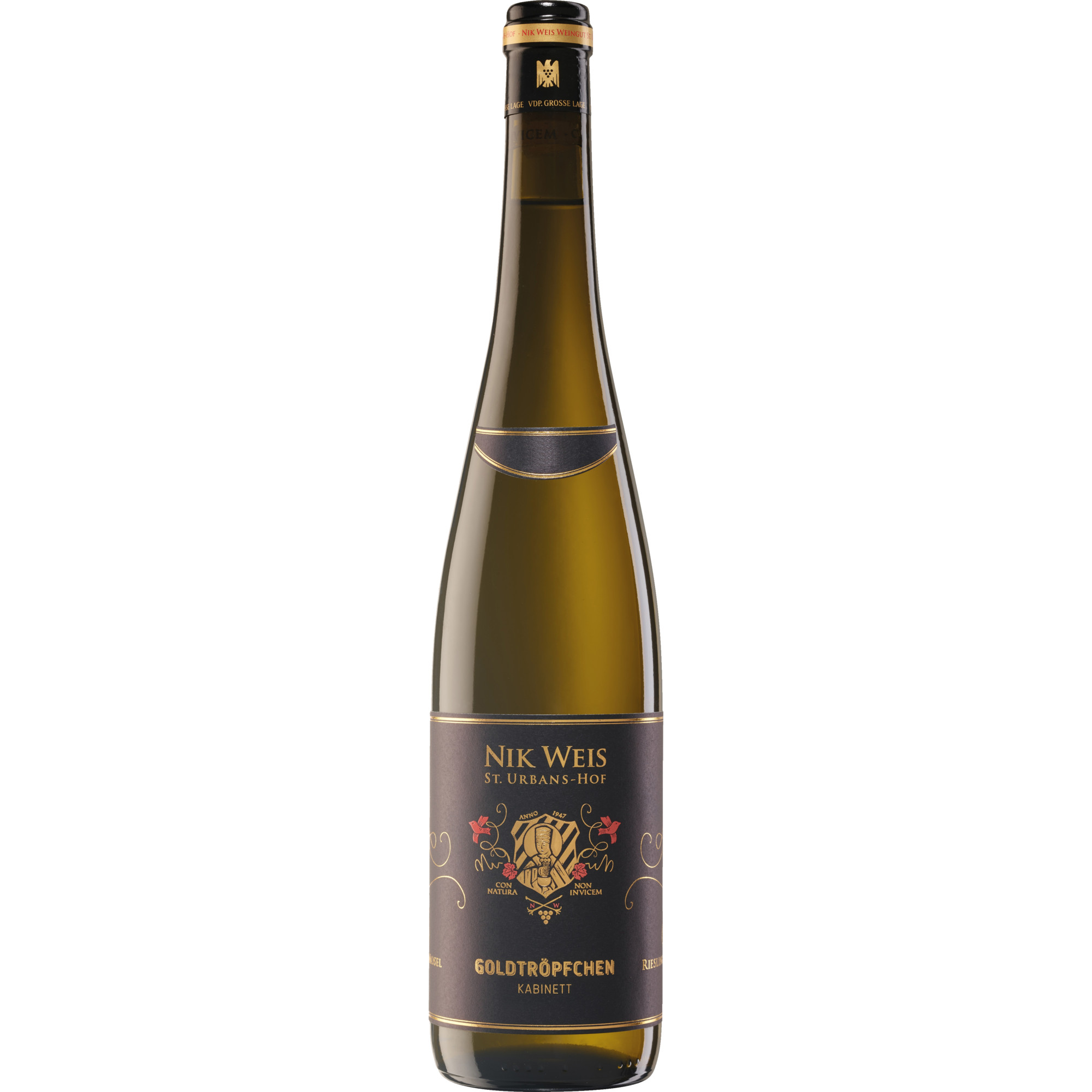 Nik Weis Goldtröpfchen Kabinett, Trocken, Mosel, Mosel, 2024, Weißwein