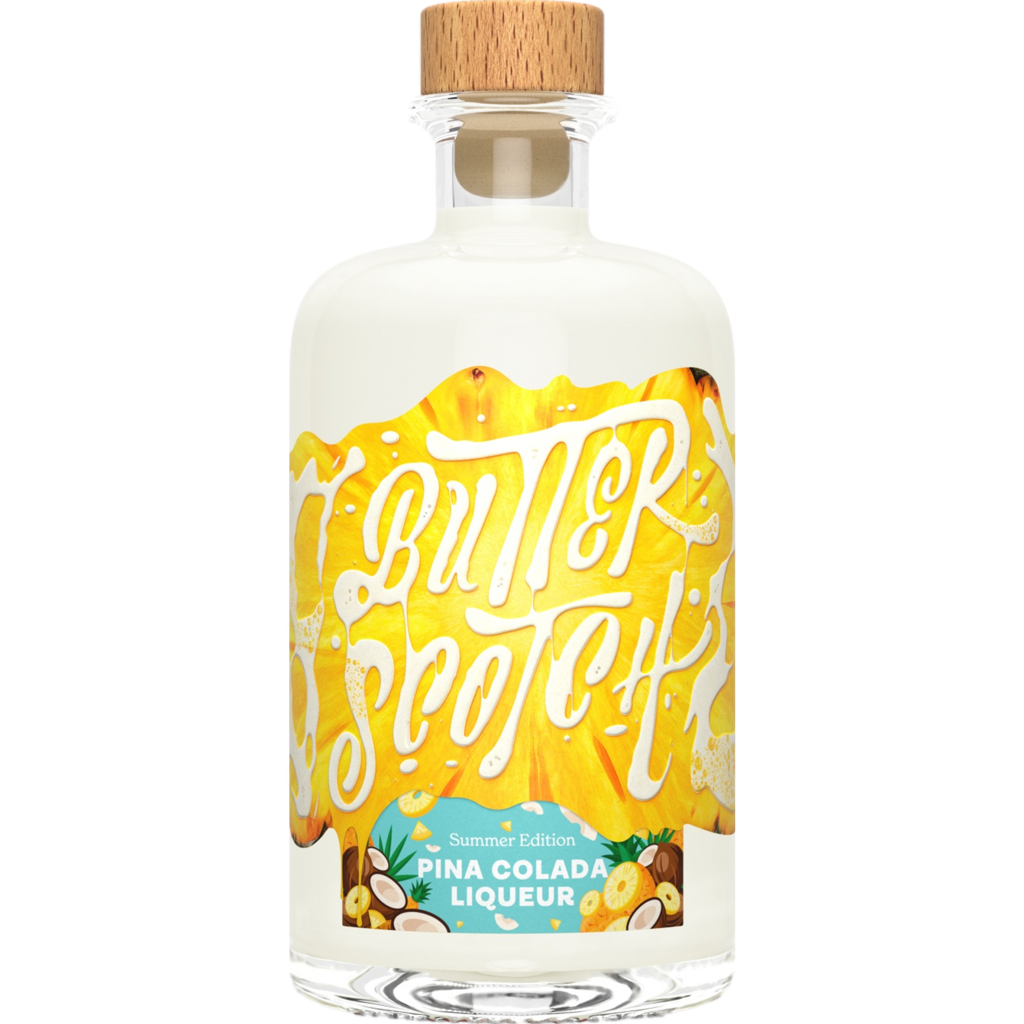 Image of Butterscotch Pina Colada Liqueur, Deutschland, 0,5 L, 15% Vol., Spirituosen