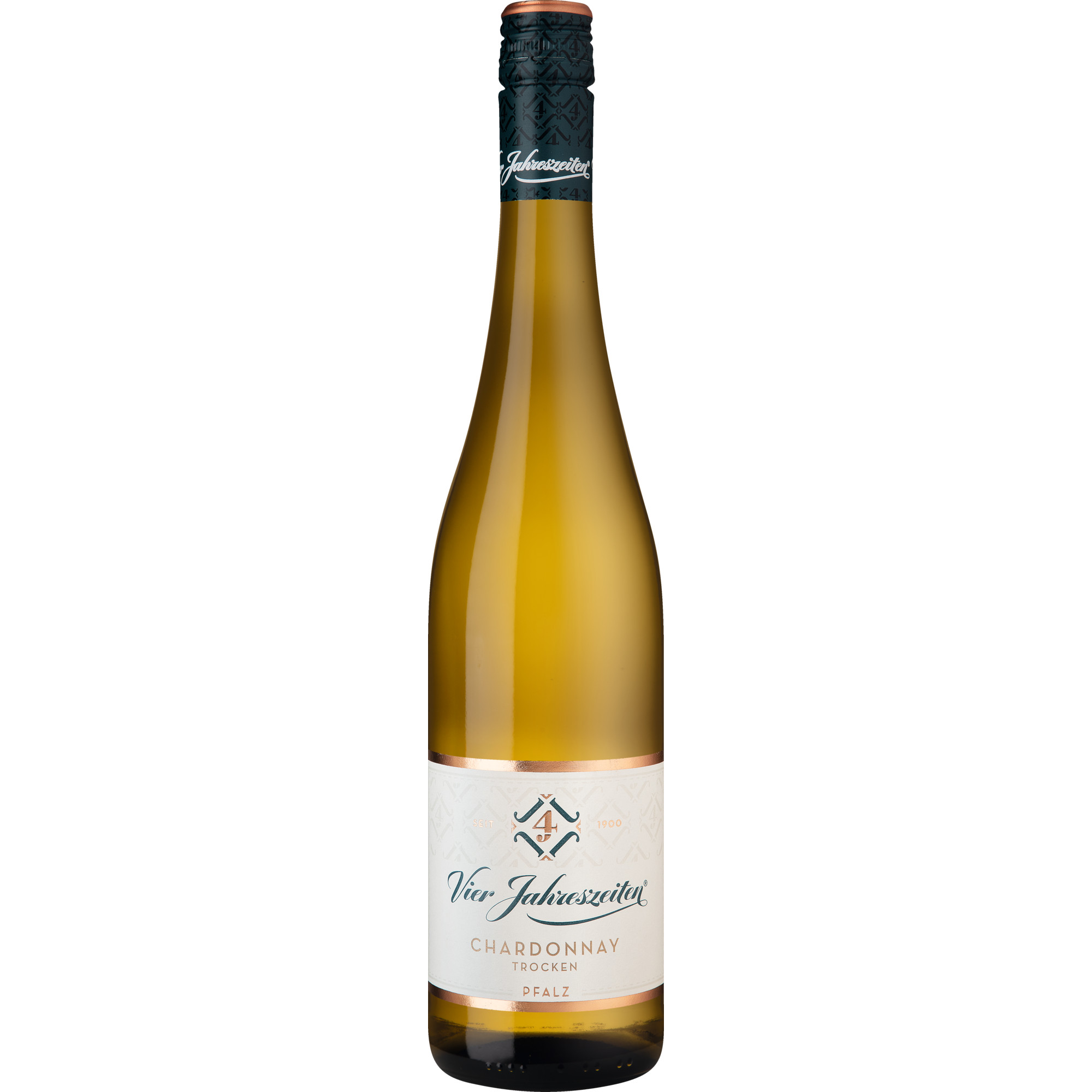 Image of Vier Jahreszeiten Chardonnay, Trocken, Pfalz, Pfalz, 2024, Weißwein