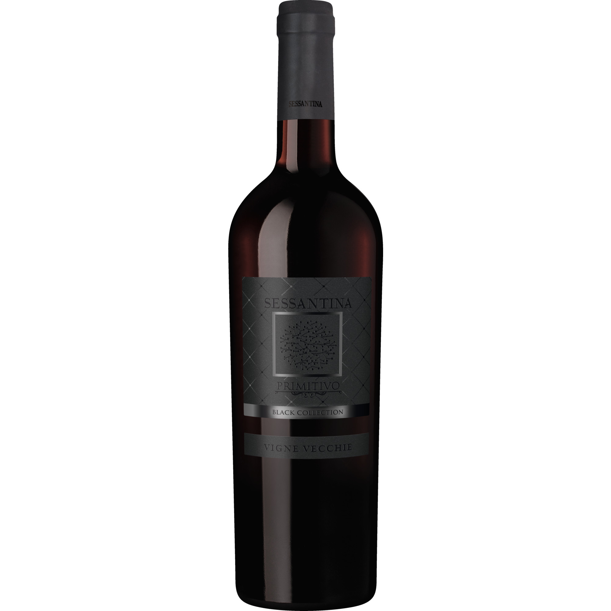 Sessantina Primitivo Vigne Vecchie Black Coll., Salento IGP, Apulien, 2023, Rotwein