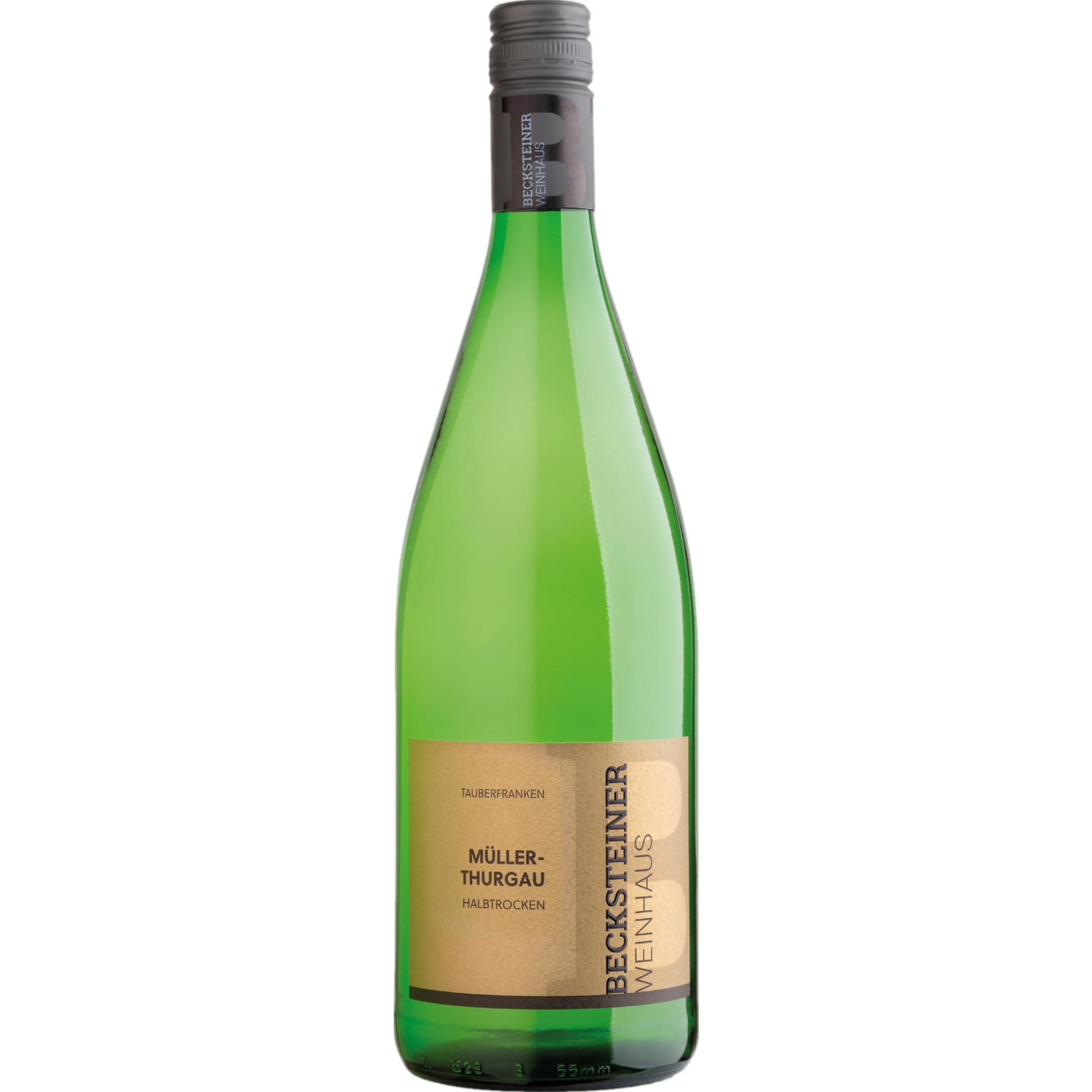 Image of Becksteiner Winzer Weinhaus Müller-Thurgau, Halbtrocken, Baden, 1 Liter, Baden, 2024, Weißwein