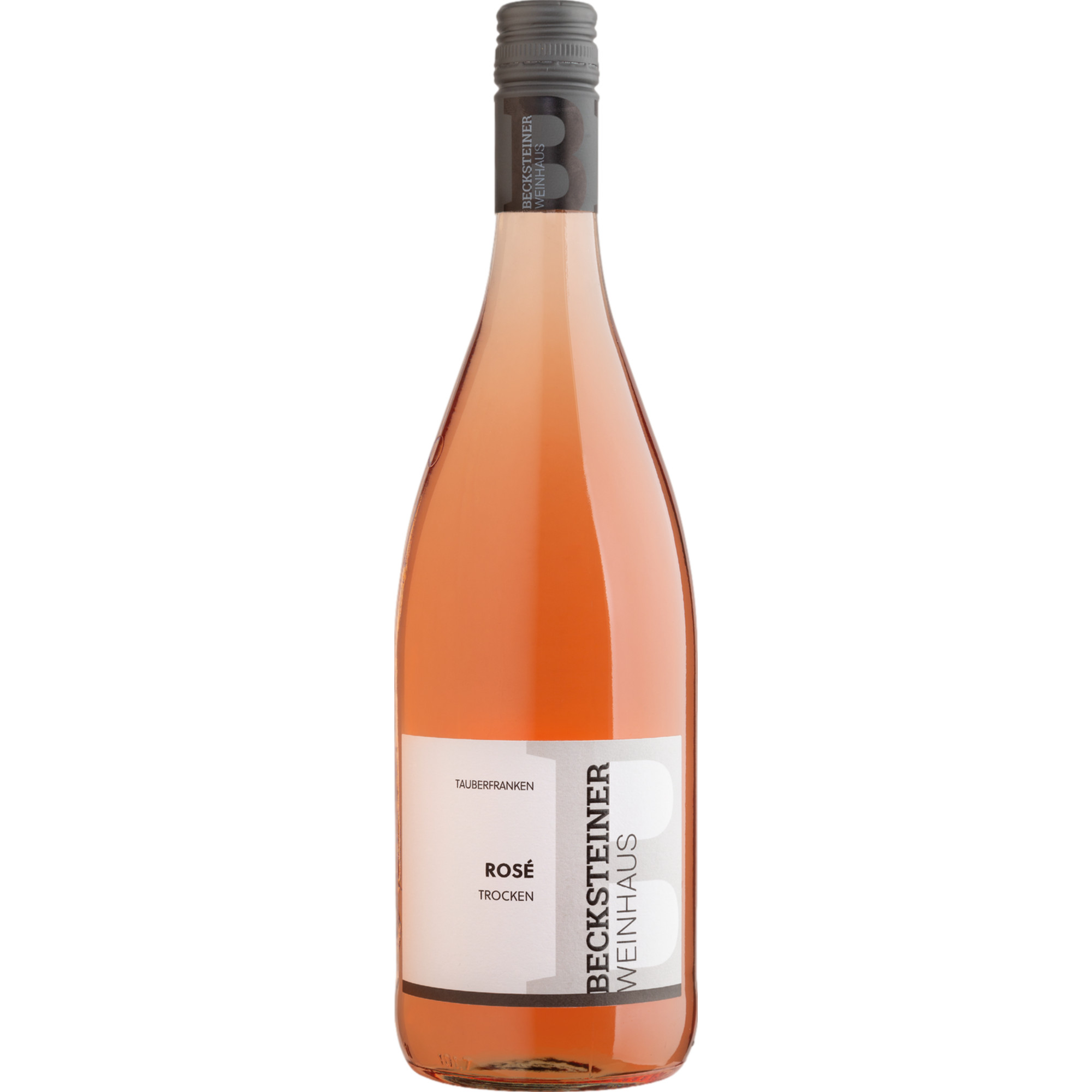 Becksteiner Winzer Weinhaus Schwarzriesling Rosé, Halbtrocken, Baden, 1 Liter, Baden, 2024, Roséwein