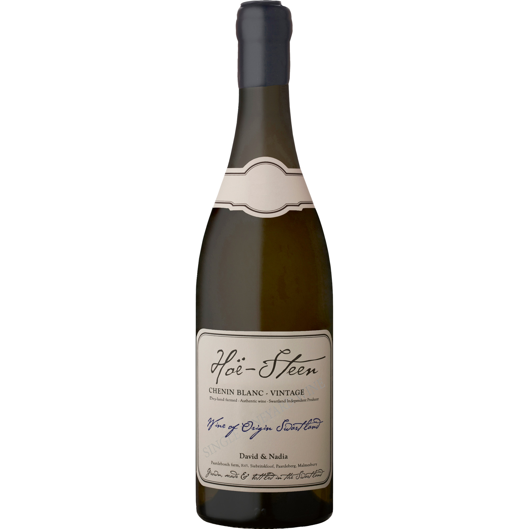 Hoe-Steen Chenin Blanc David & Nadja, WO Swartland, Western Cape, 2022, Weißwein