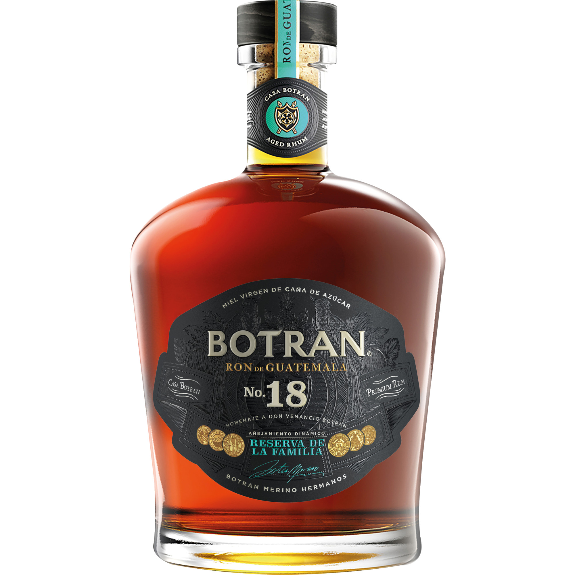 Ron Botran Anejo 18 Solera Barrique, 0,7L, 40% Vol., Spirituosen - Spirituosen