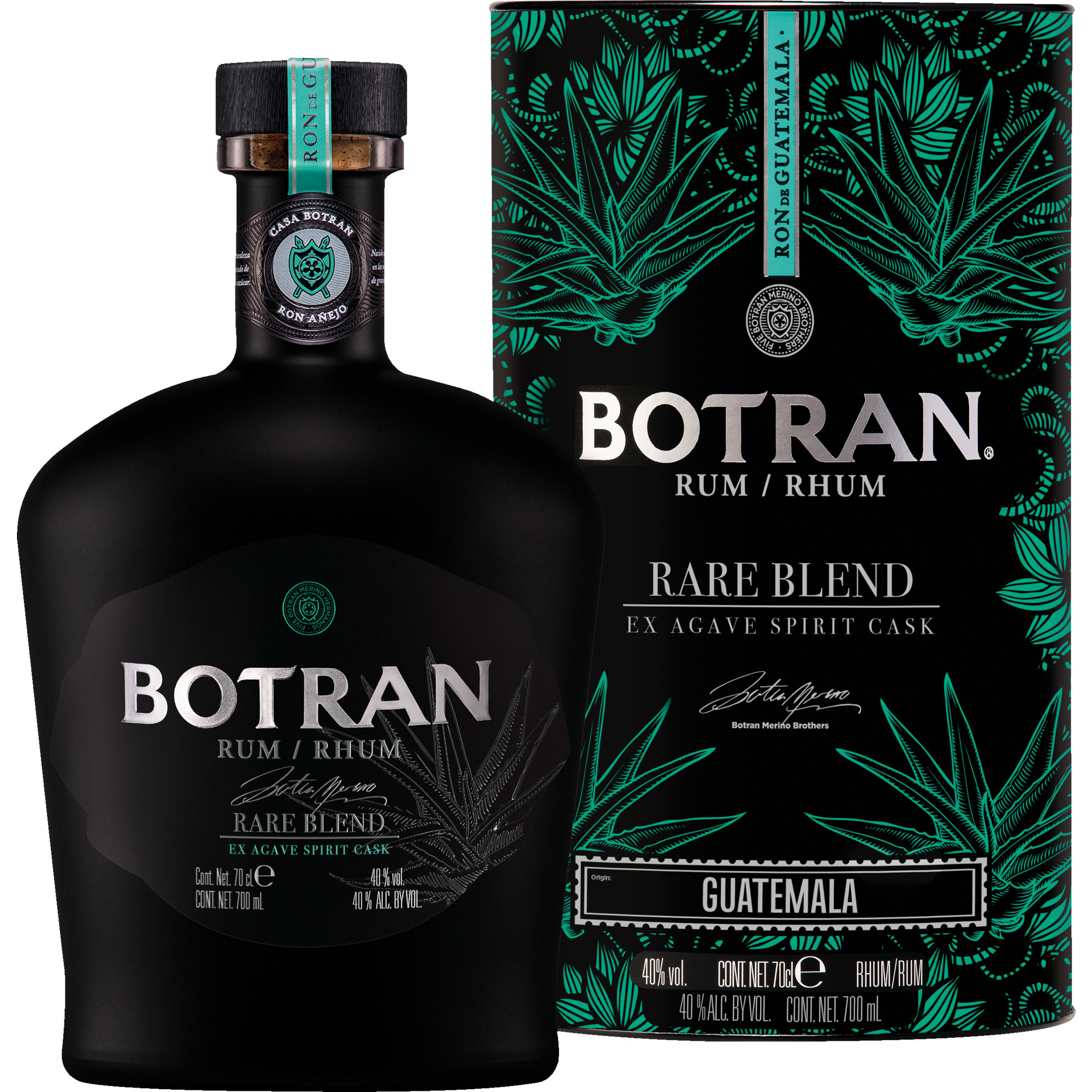 Image of Botran Rare Blend Ex Agave, 0,7L, 40% Vol., Spirituosen