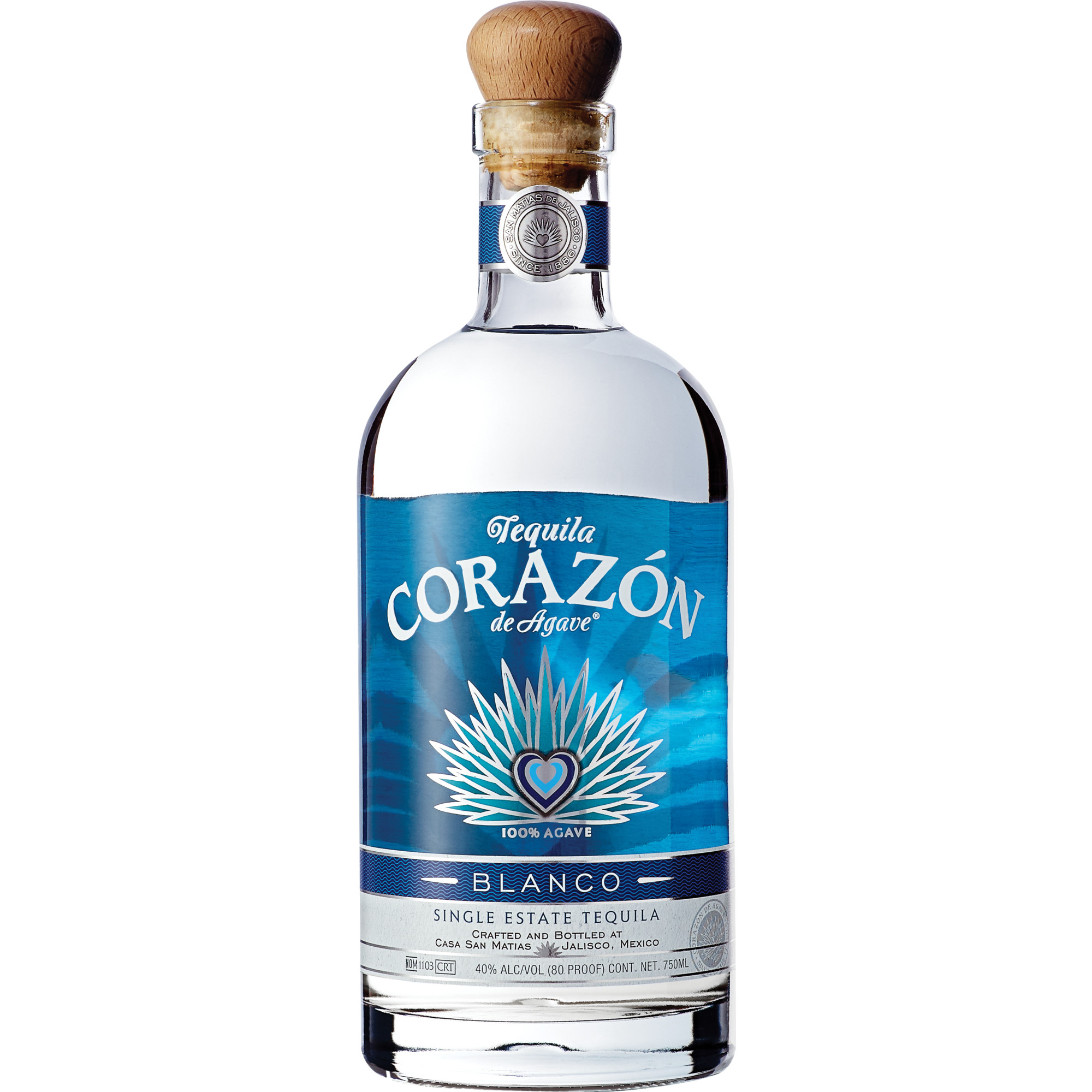 Corazon Blanco Tequila, 0,7L, 40% Vol., Spirituosen - Spirituosen