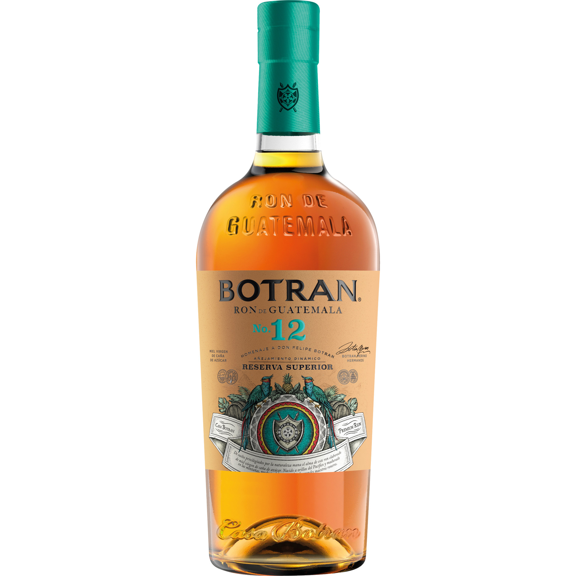 Ron Botran Anejo 12y, 0,7L, 40% Vol., Spirituosen - Spirituosen