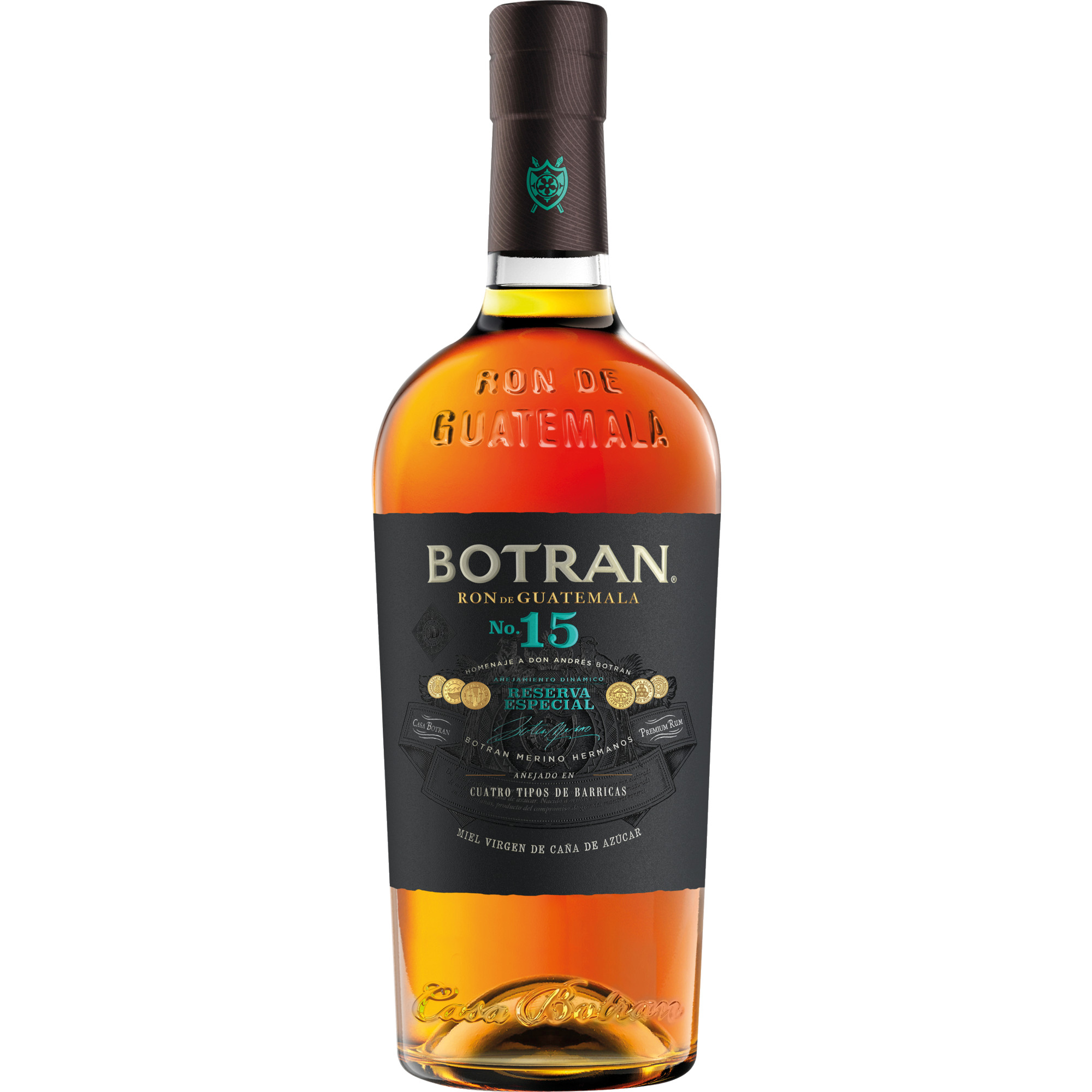 Ron Botran Anejo 15y, 0,7L, 40% Vol., Spirituosen - Spirituosen