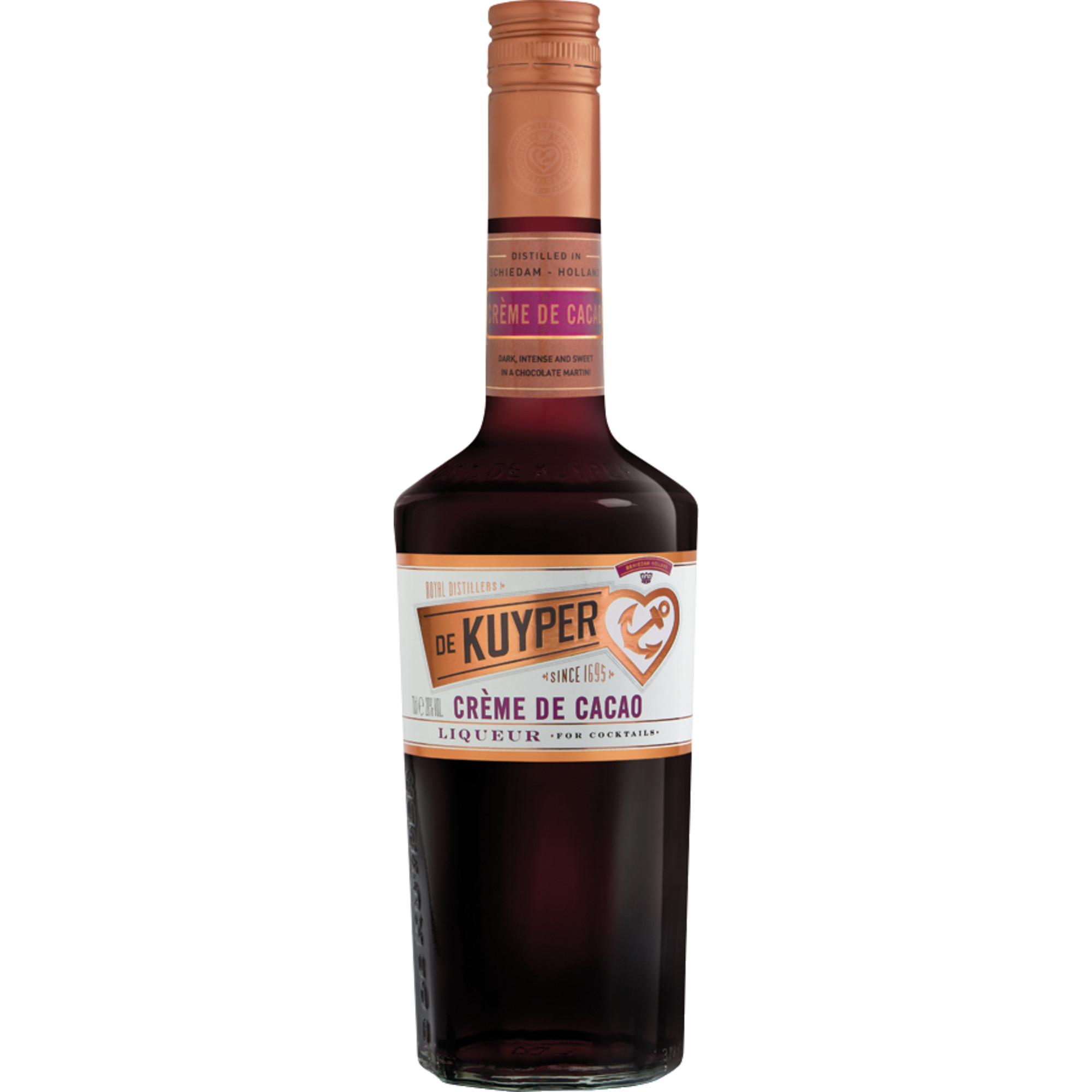 Image of Creme de Cacao dark DeKuyper, 0,7L, 20% Vol., Spirituosen