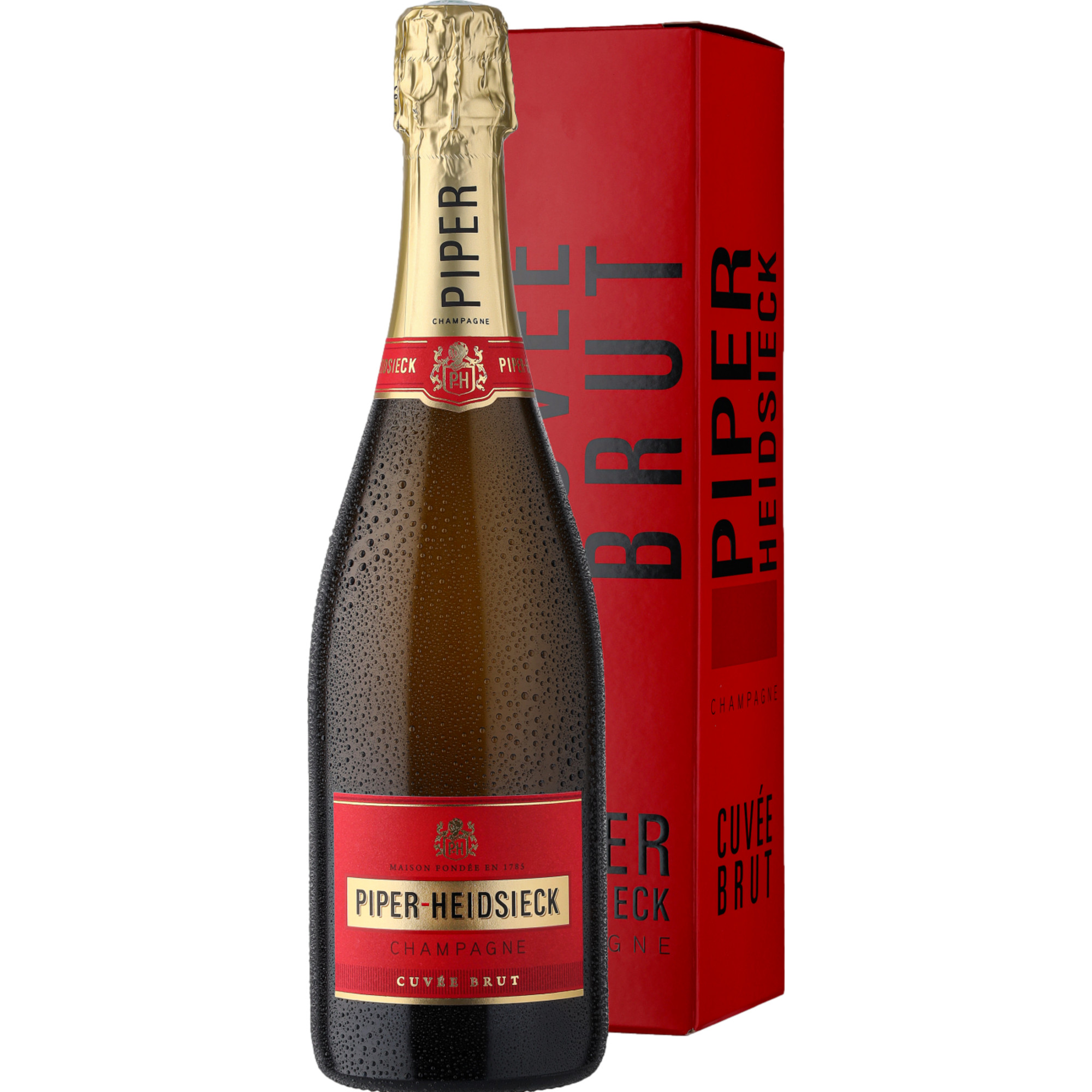 Image of Piper- Heidsieck Cuvée Brut Geschenkpackung, Brut, Champagne AC, in Geschenkverpackung, Champagne, Schaumwein