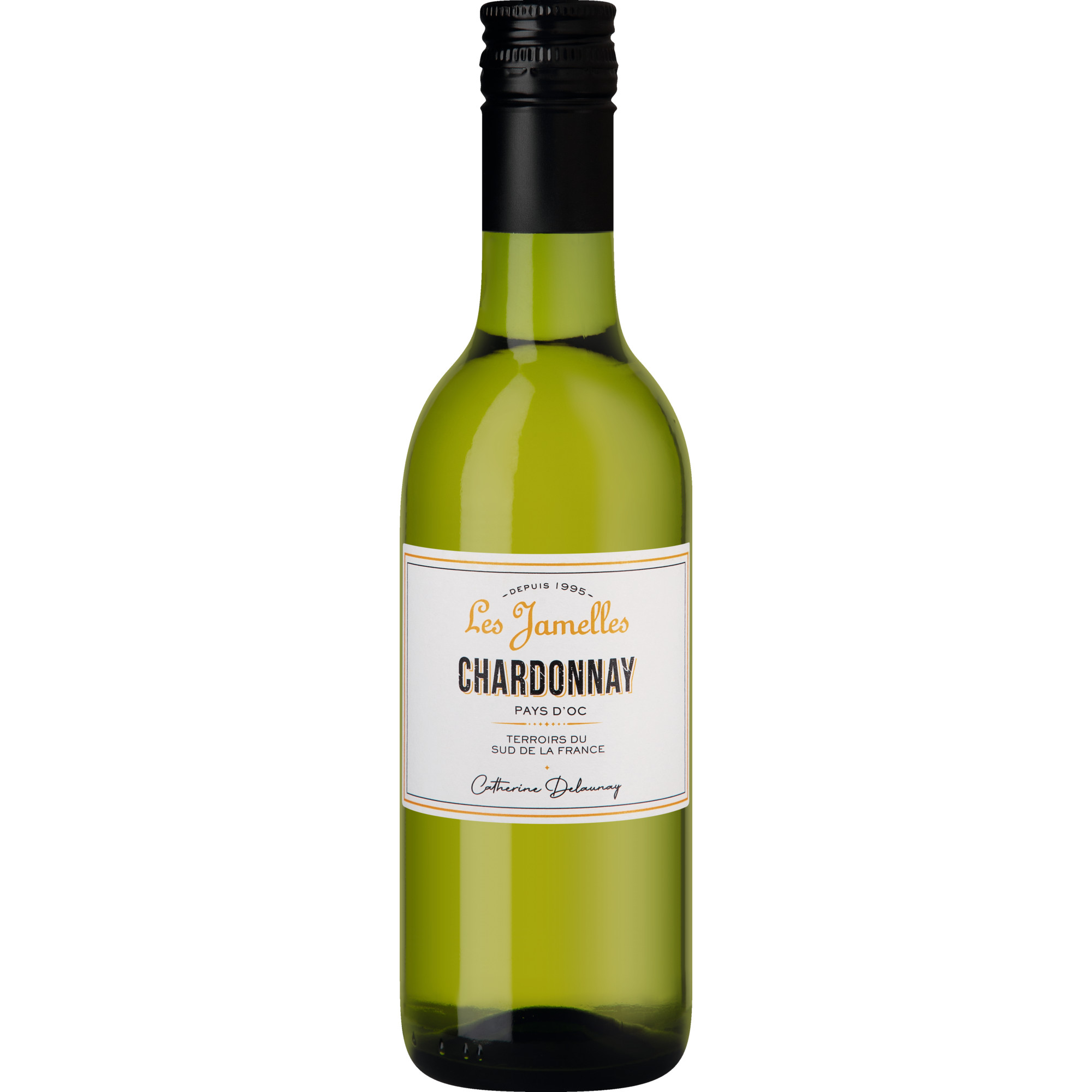 Les Jamelles Chardonnay, Pays d'Oc IGP, 0,25 L, Languedoc-Roussillon, 2024, Weißwein