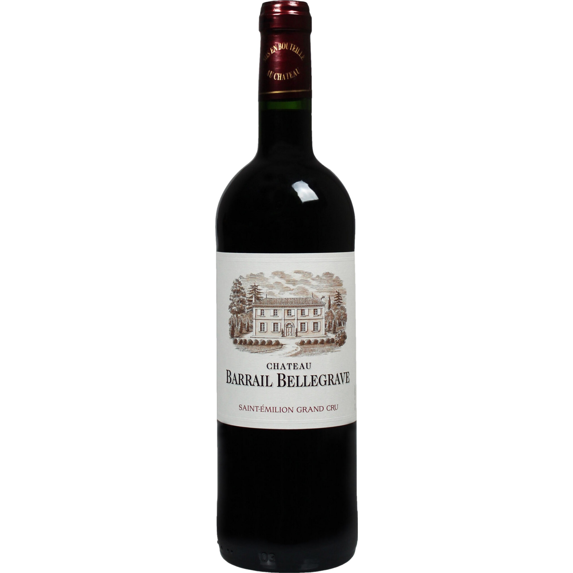 Château Barrail Bellegrave Saint-Emilion Grand Cru, AOC, Bordeaux, 2022, Rotwein