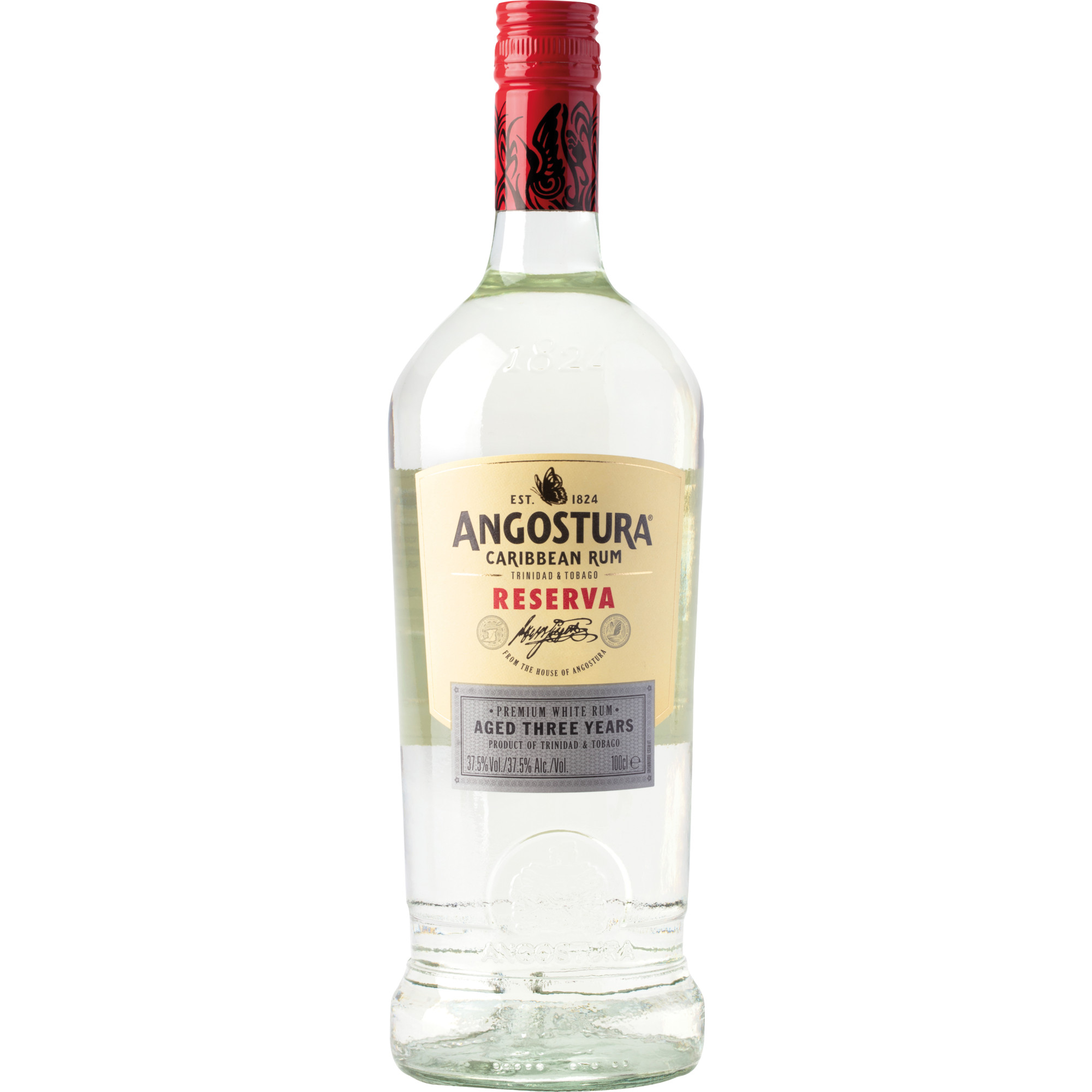 Image of Angostura 3yo White Rum, 37,5%, 1,0 L, Spirituosen