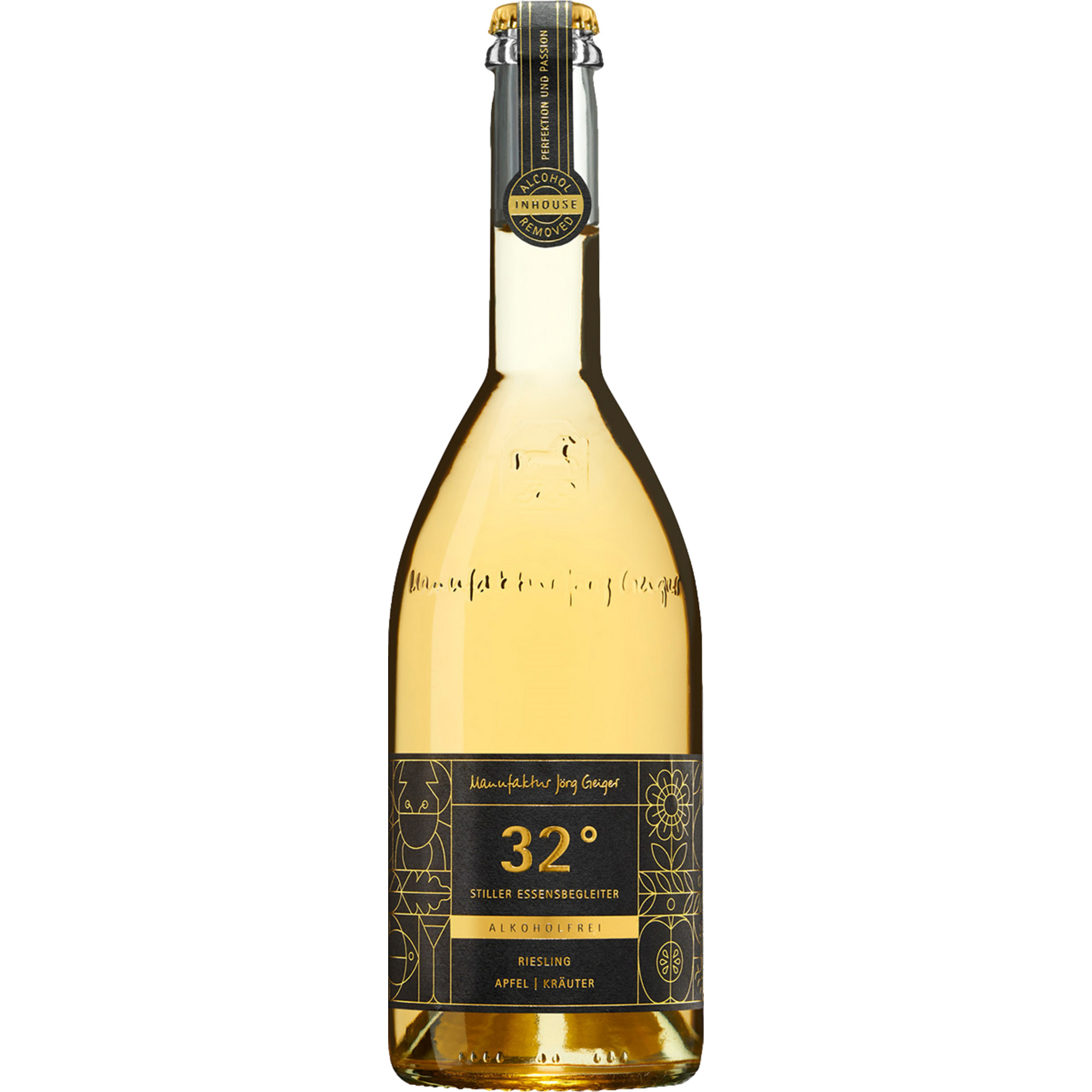 32 Grad Entalkoholisierter Riesling, Riesling, Apfelsaft, Traubensaft, Food