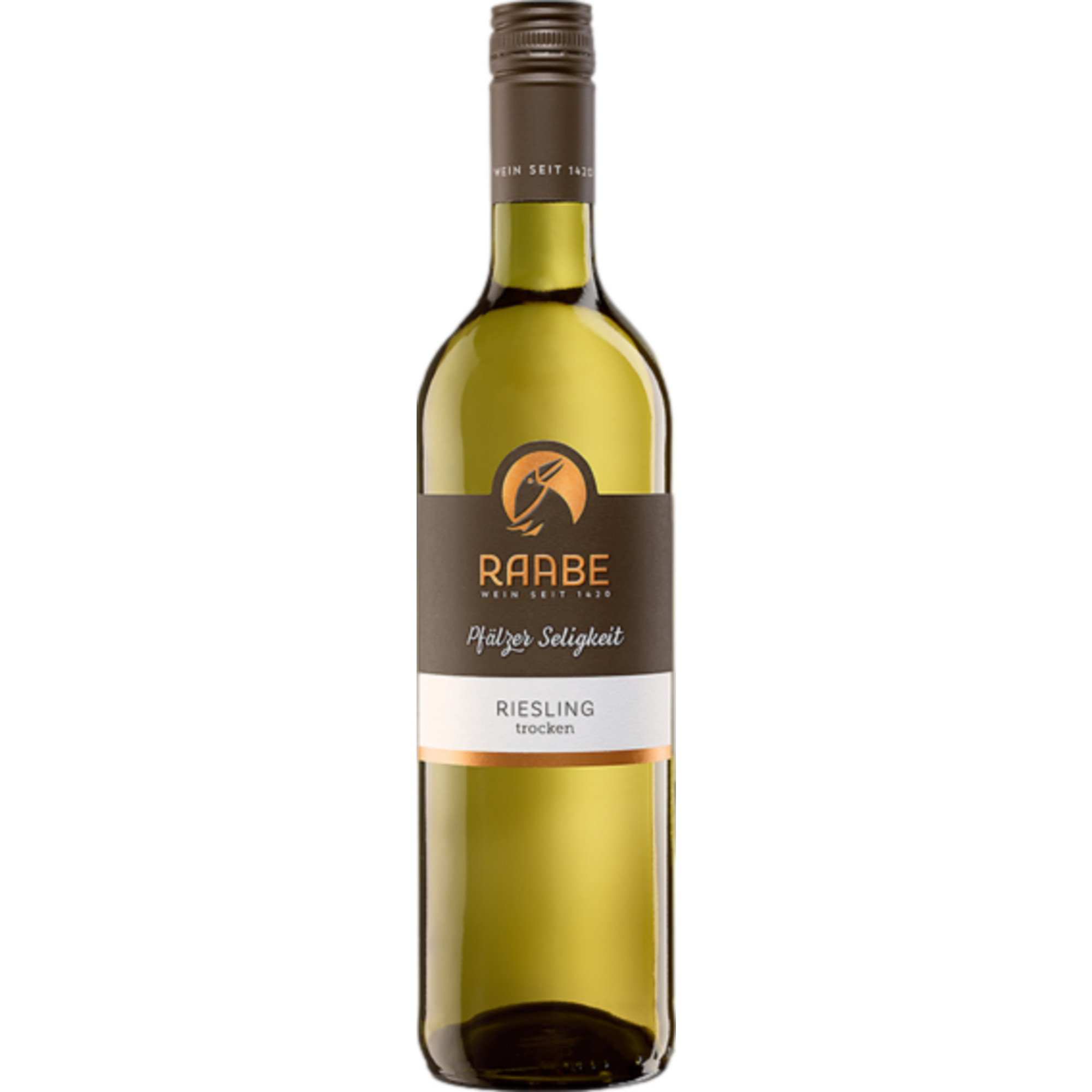 Raabe Pfälzer Seligkeit Riesling, Trocken, Pfalz, Pfalz, 2024, Weißwein