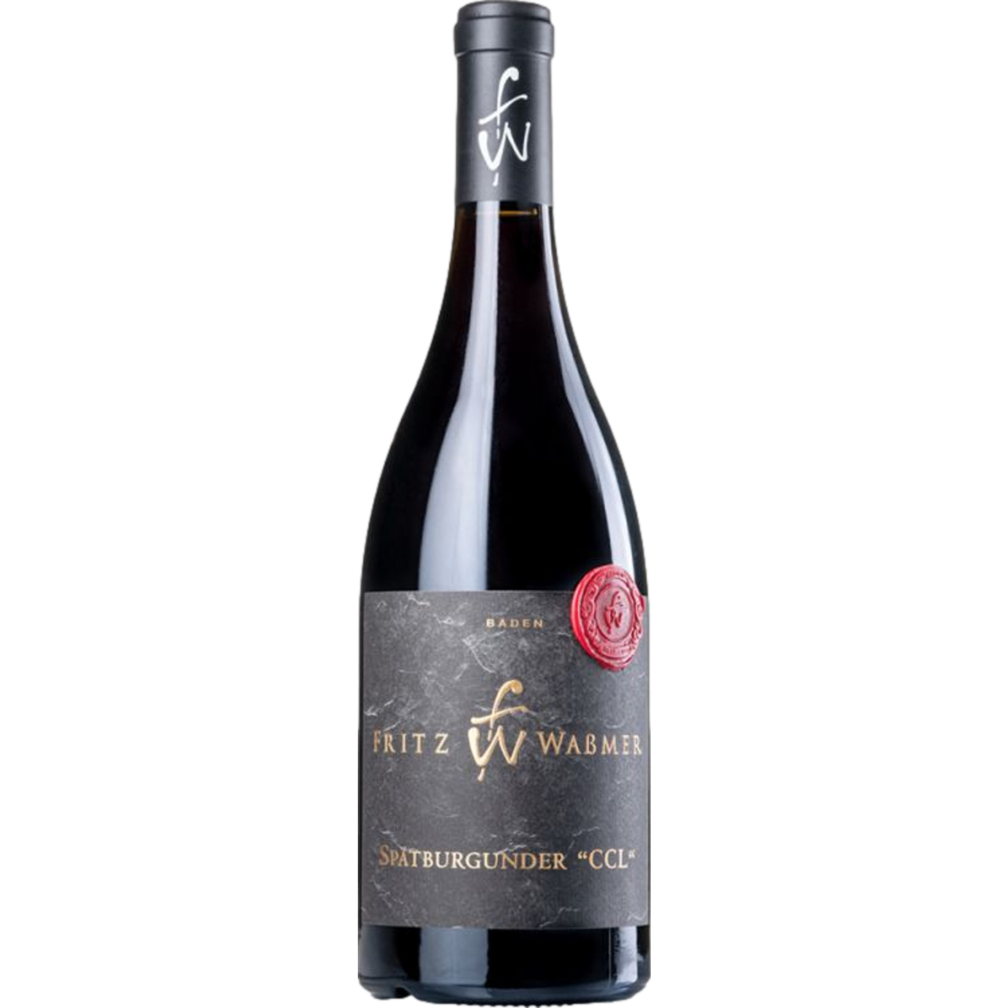 Fritz Waßmer CCL Spätburgunder, Trocken, Baden, Baden, 2019, Rotwein