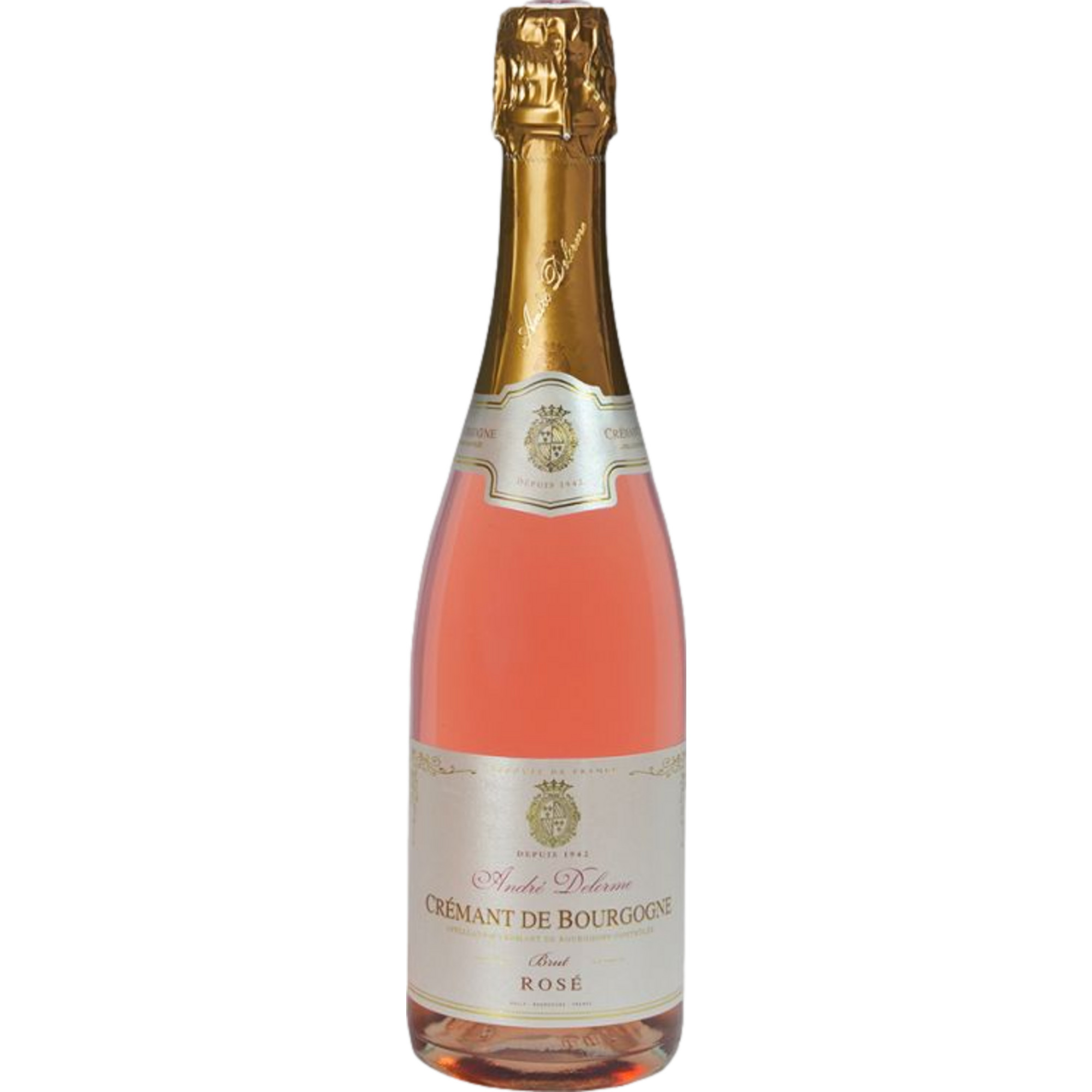 André Delorme Crémant de Bourgogne Rosé, Brut, Crémant de Bourgogne AOP, Burgund, Schaumwein