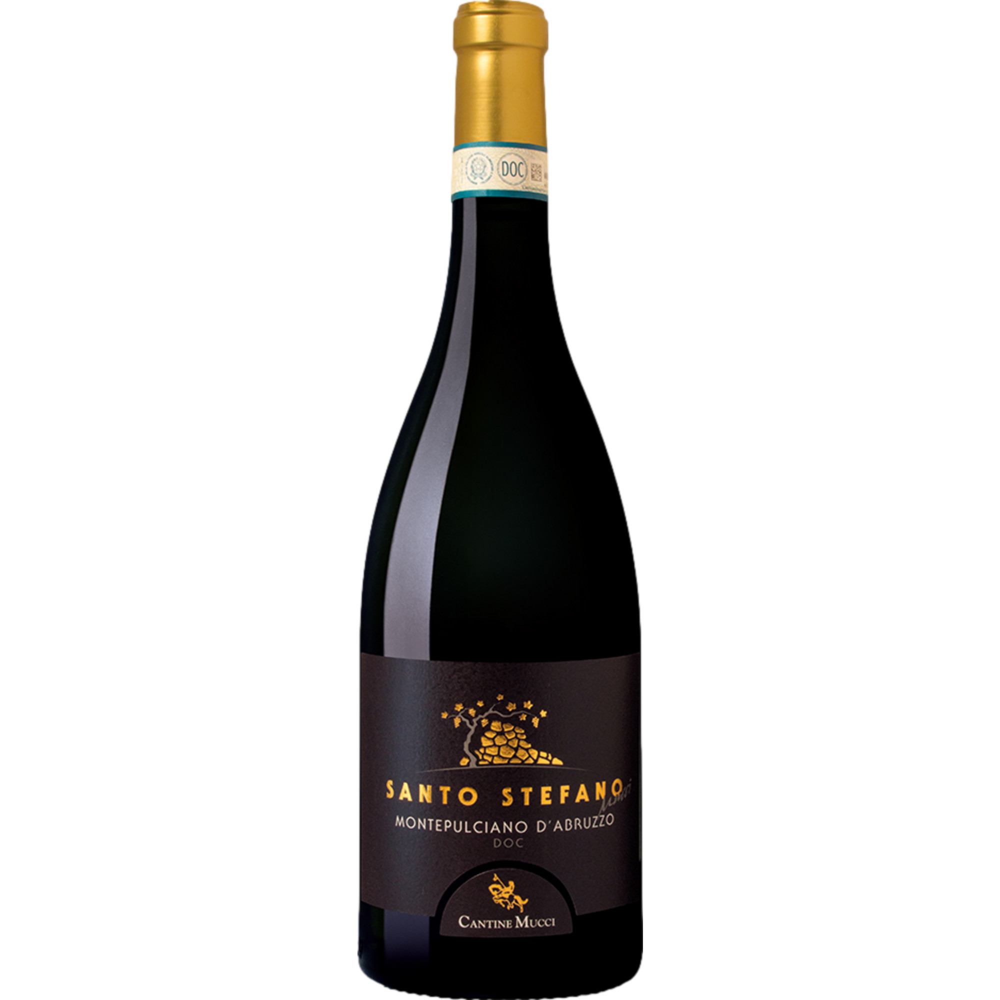 Cantine Mucci Santo Stefano Rosso, Montepulciano d'Abruzzo DOC, Abruzzen, 2022, Rotwein