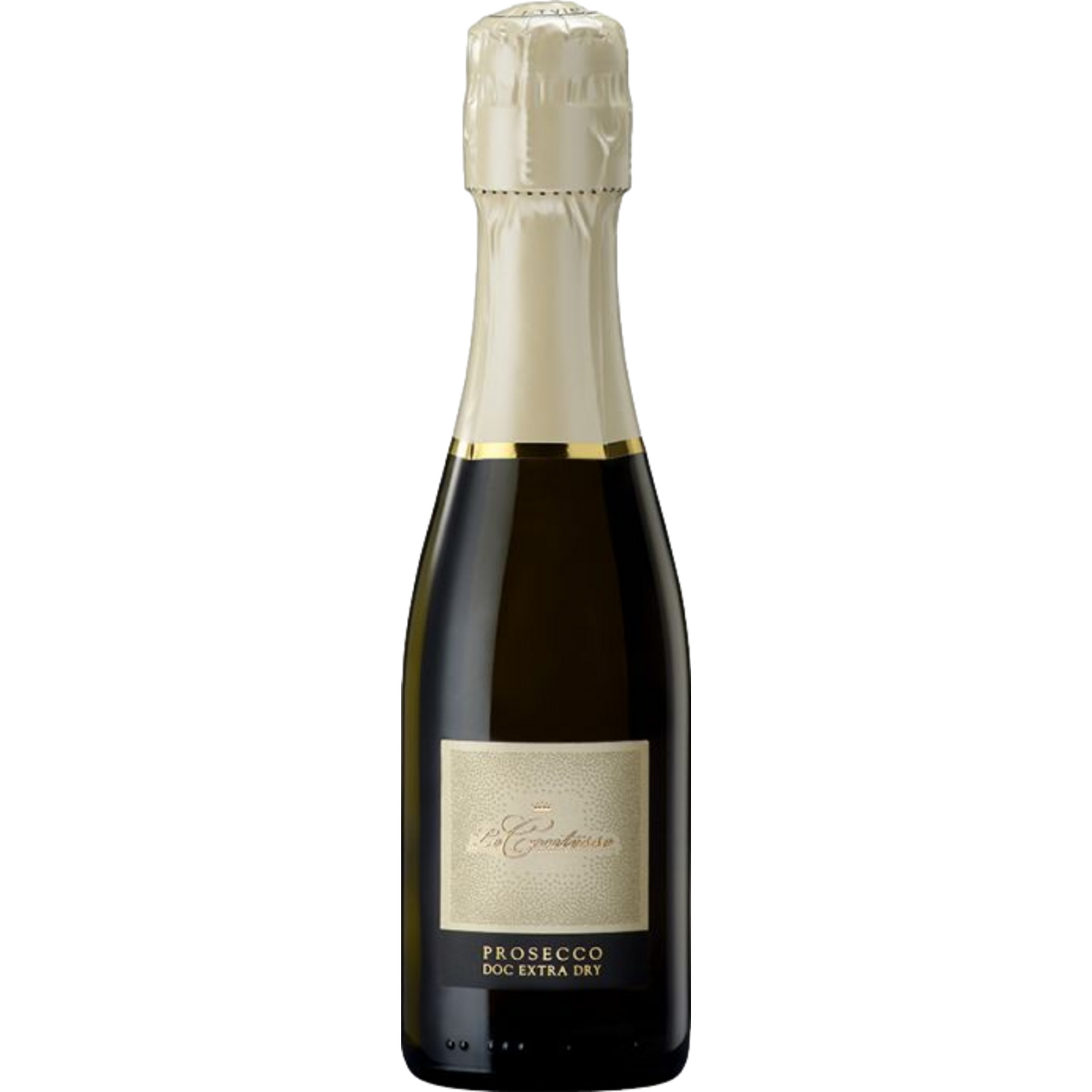 Image of Le Contesse Prosecco Spumante, Extra Dry, Prosecco DOC Treviso, 0,2L, Venetien, Schaumwein