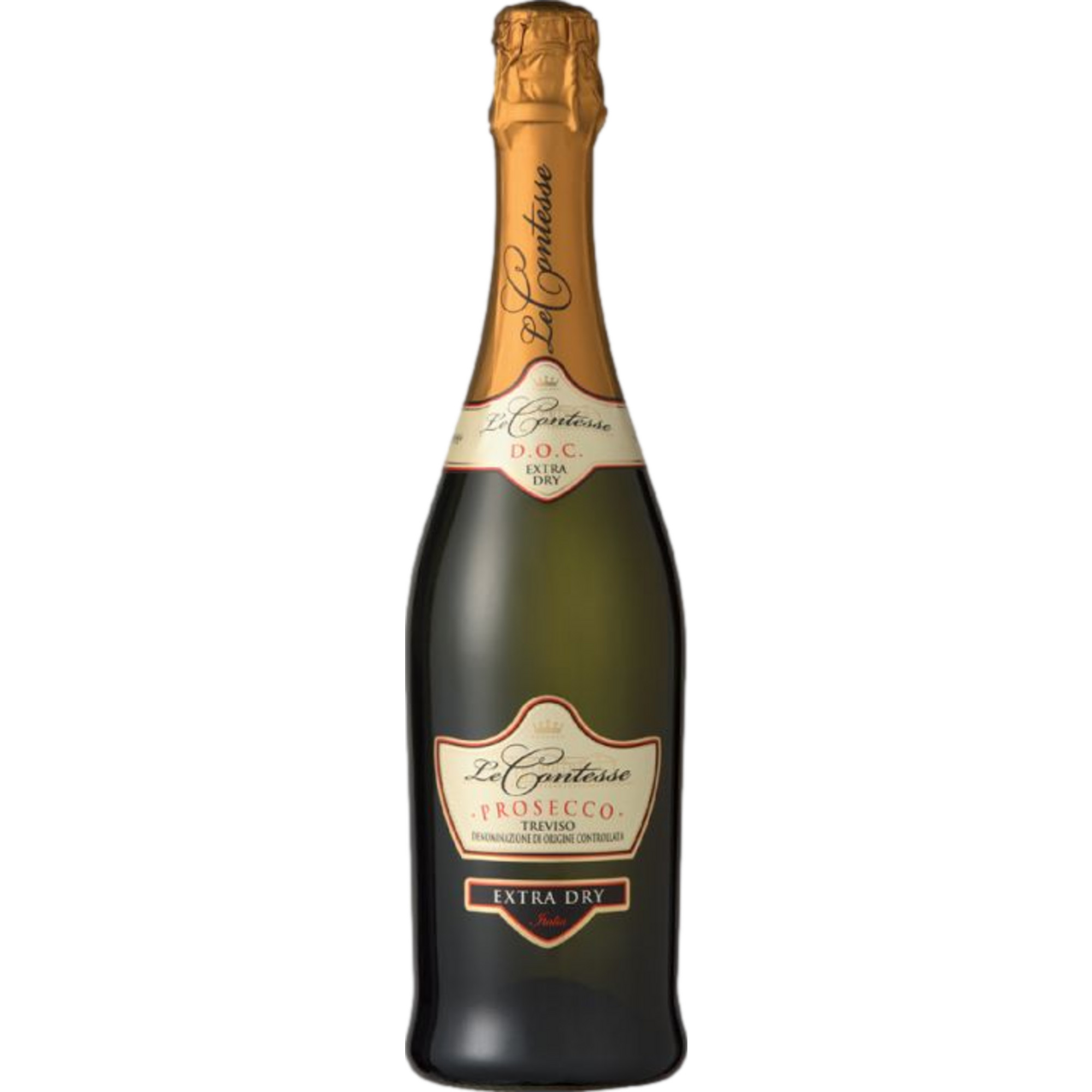 Image of Le Contesse Prosecco Spumante, Extra Dry, Prosecco DOC Treviso, Magnum, Venetien, Schaumwein