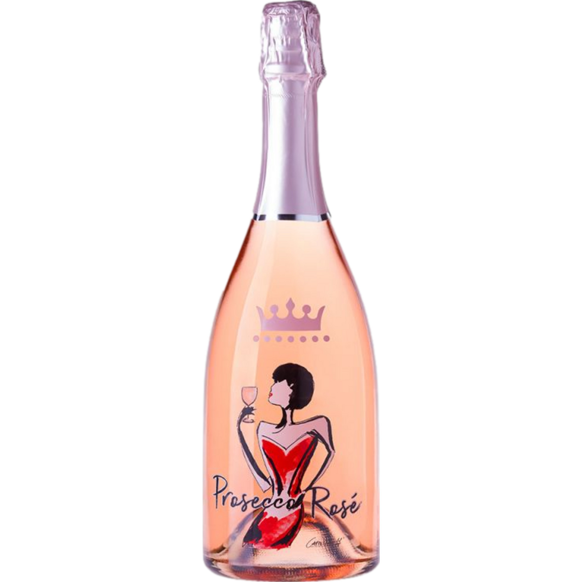 Image of Le Contesse Prosecco Rosé Spumante Brut, Brut, Vino Spumante di Qualità, Venetien, Schaumwein