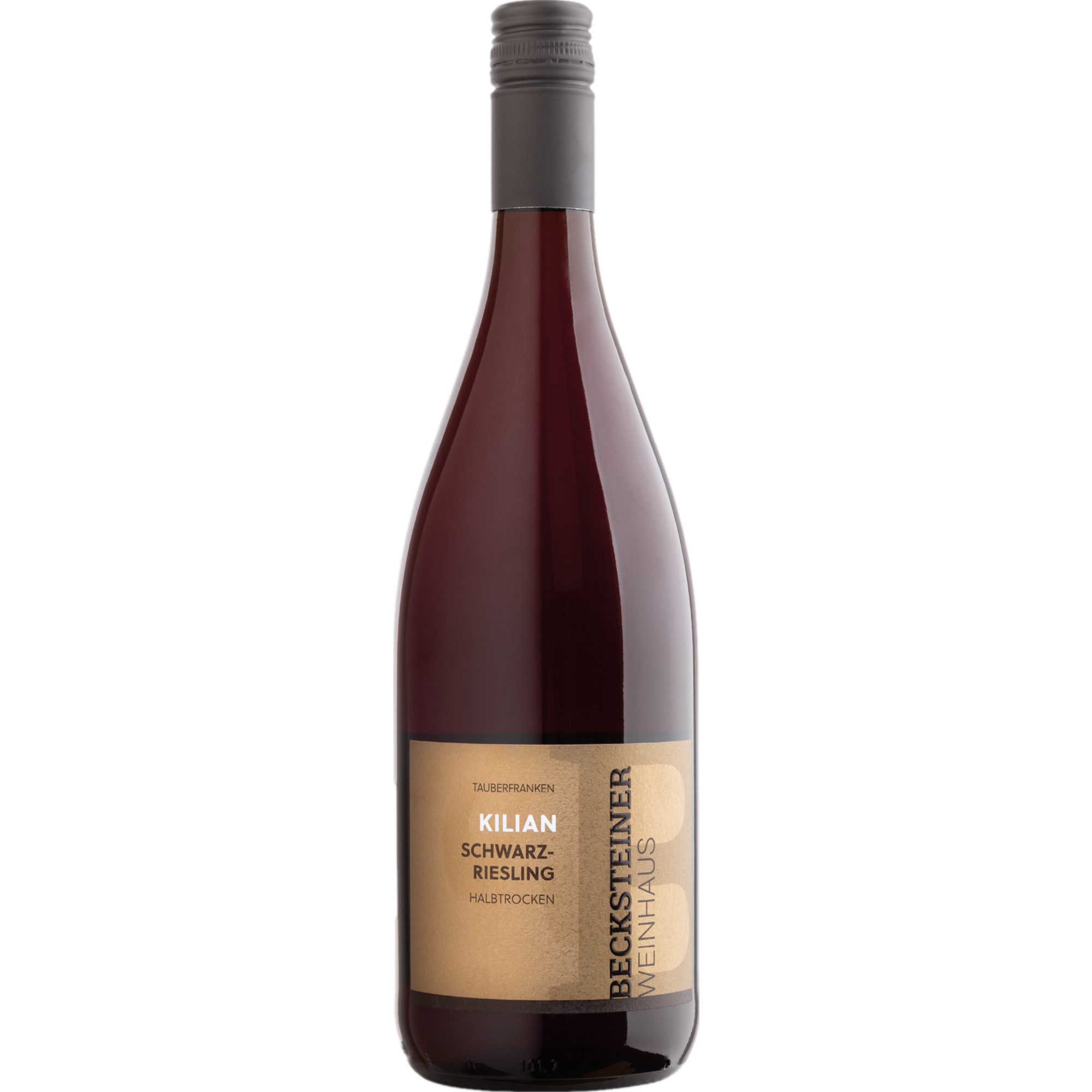 Becksteiner Winzer Kilian Schwarzriesling, Halbtrocken, Baden, 1 Liter, Baden, 2023, Rotwein