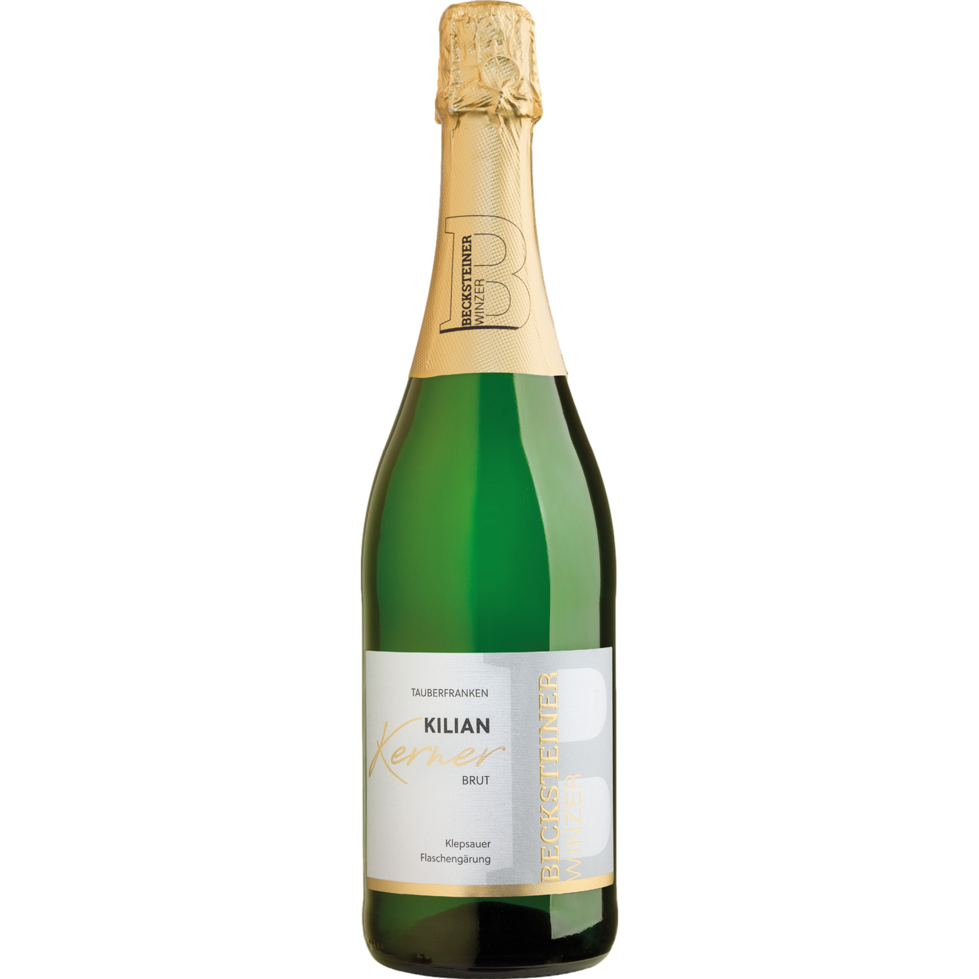Image of Becksteiner Winzer Kilian Klepsauer Kerner Sekt, Brut, Baden, Baden, 2023, Schaumwein