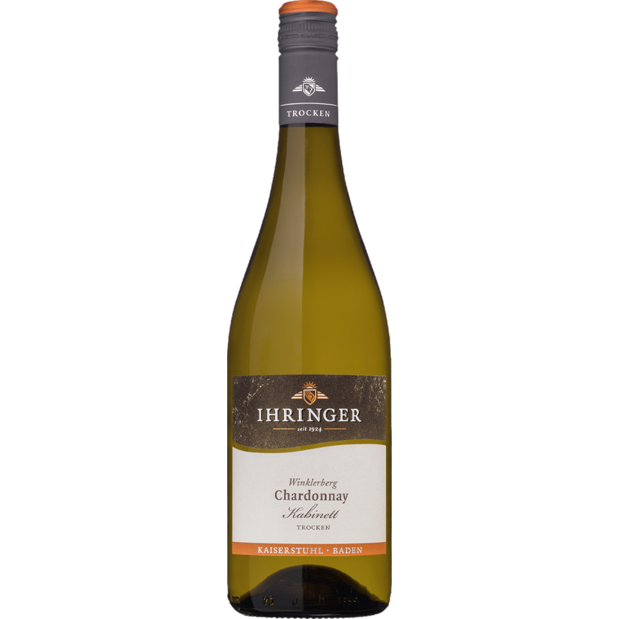Ihringer Winklerberg Chardonnay Kabinett, Trocken, Baden, Baden, 2024, Weißwein