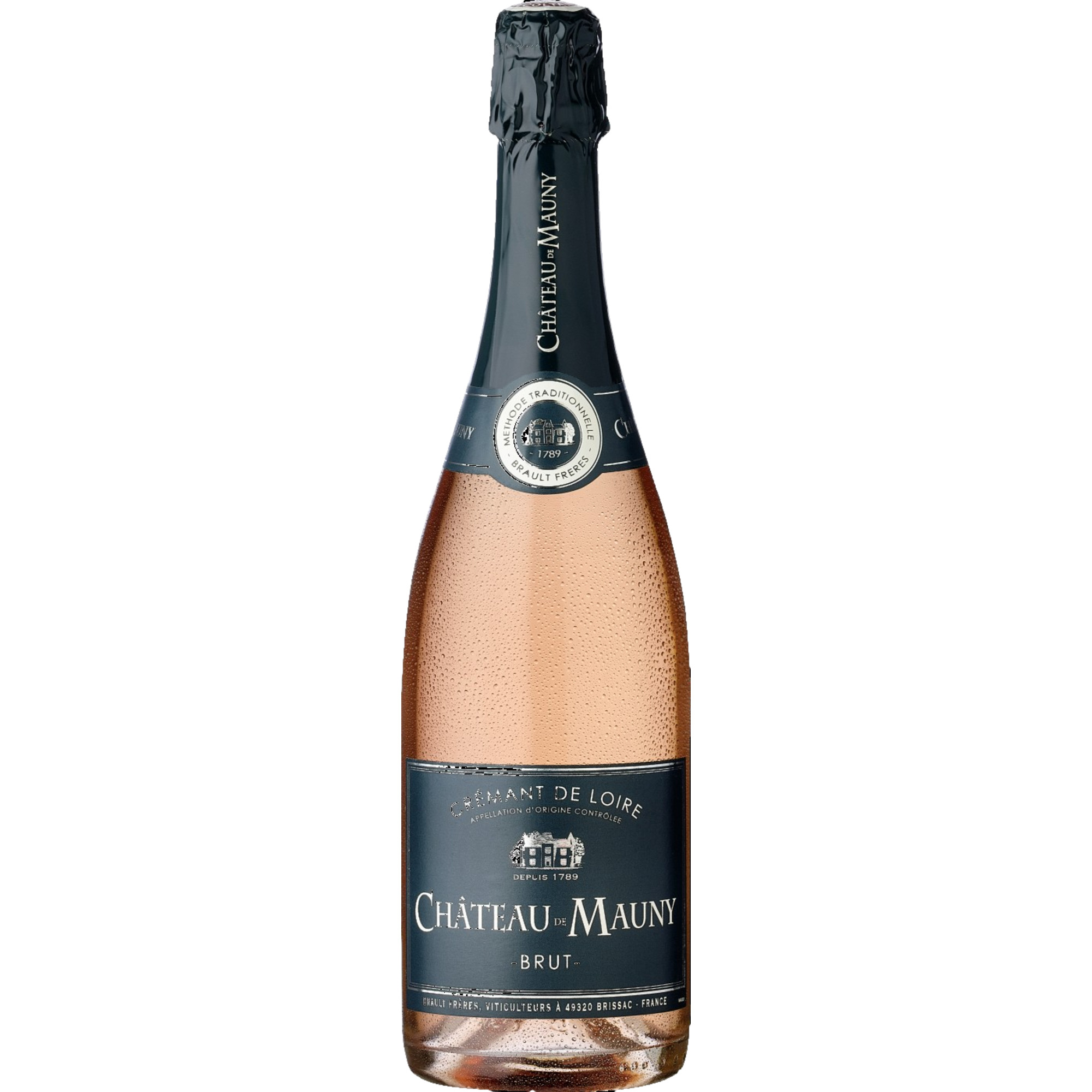 Château de Mauny Crémant de Loire Rosé, Brut, Crémant de Loire AOP, Loire, 2020, Schaumwein - Sekt & Crémant