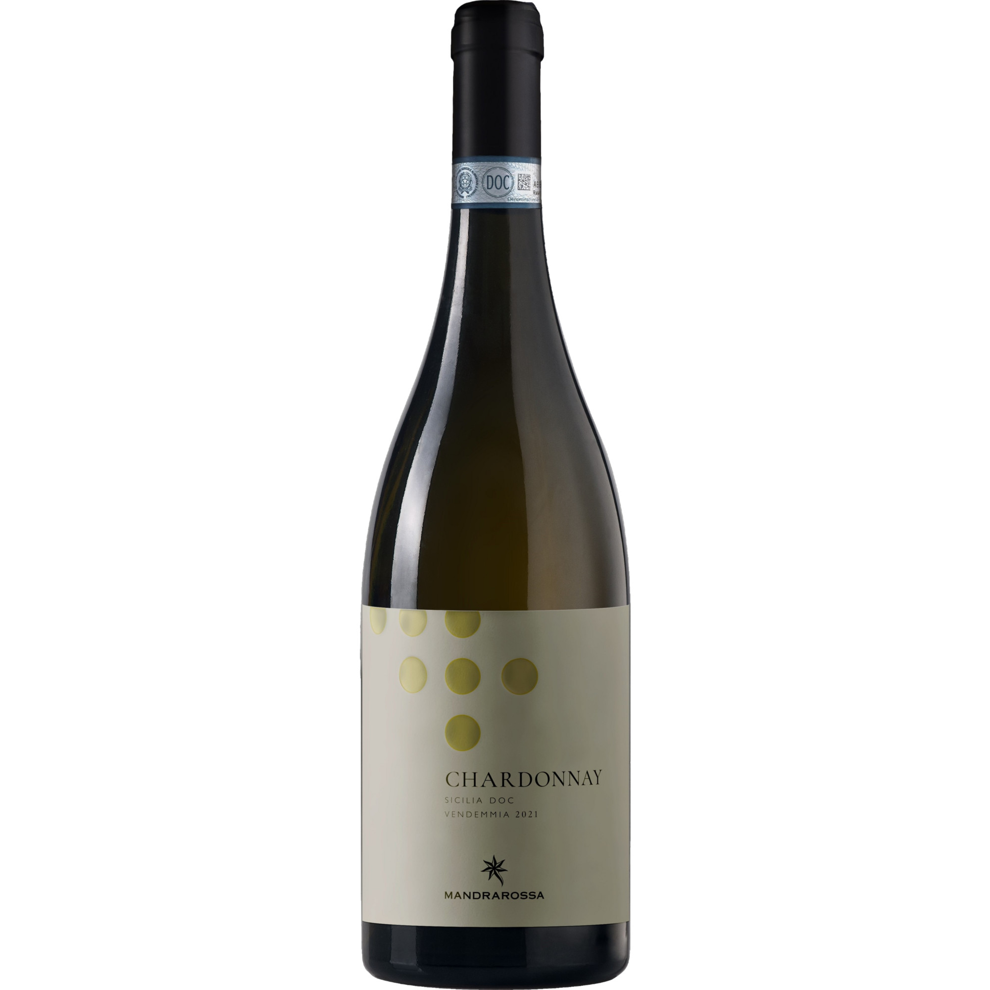 Mandrarossa Laguna Secca Chardonnay Bianco Sicilia, Sicilia DOC, Sizilien, 2024, Weißwein