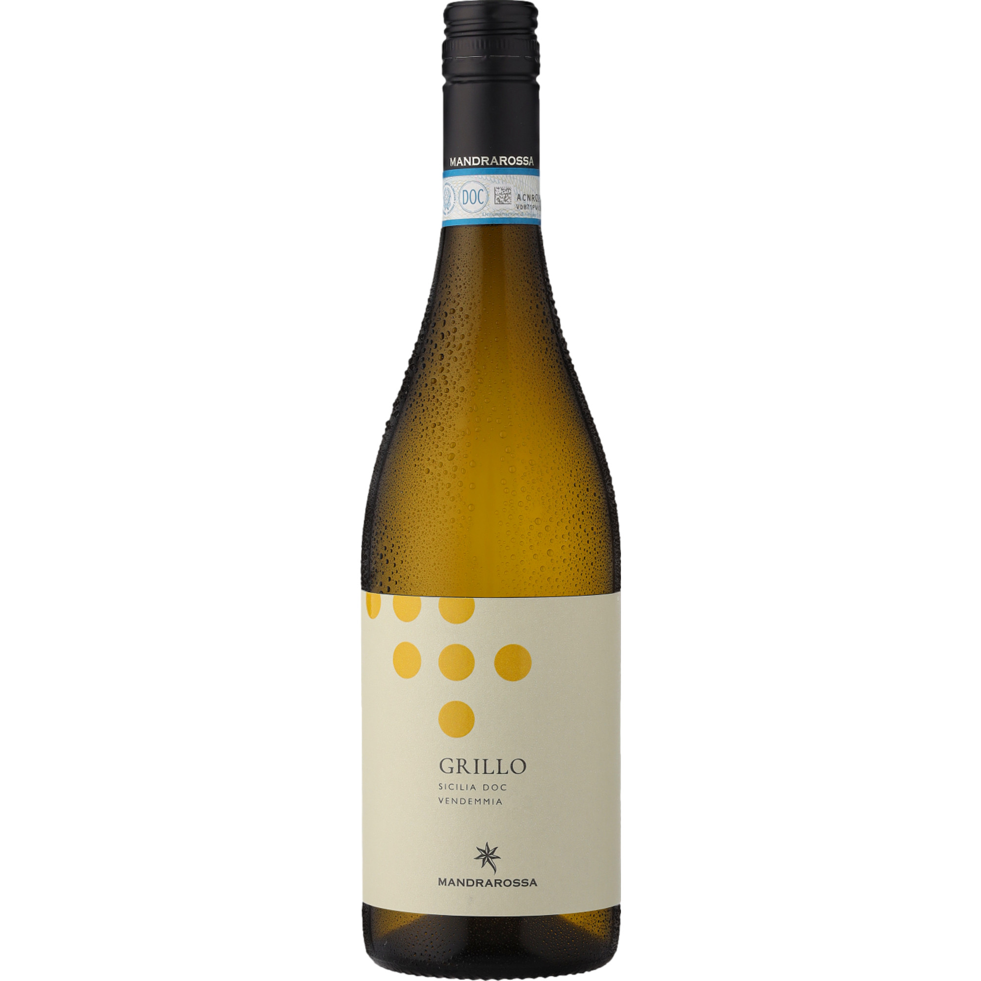 Mandrarossa Costadune Grillo Bianco Sicilia DOC, Sicilia DOC, Sizilien, 2024, Weißwein