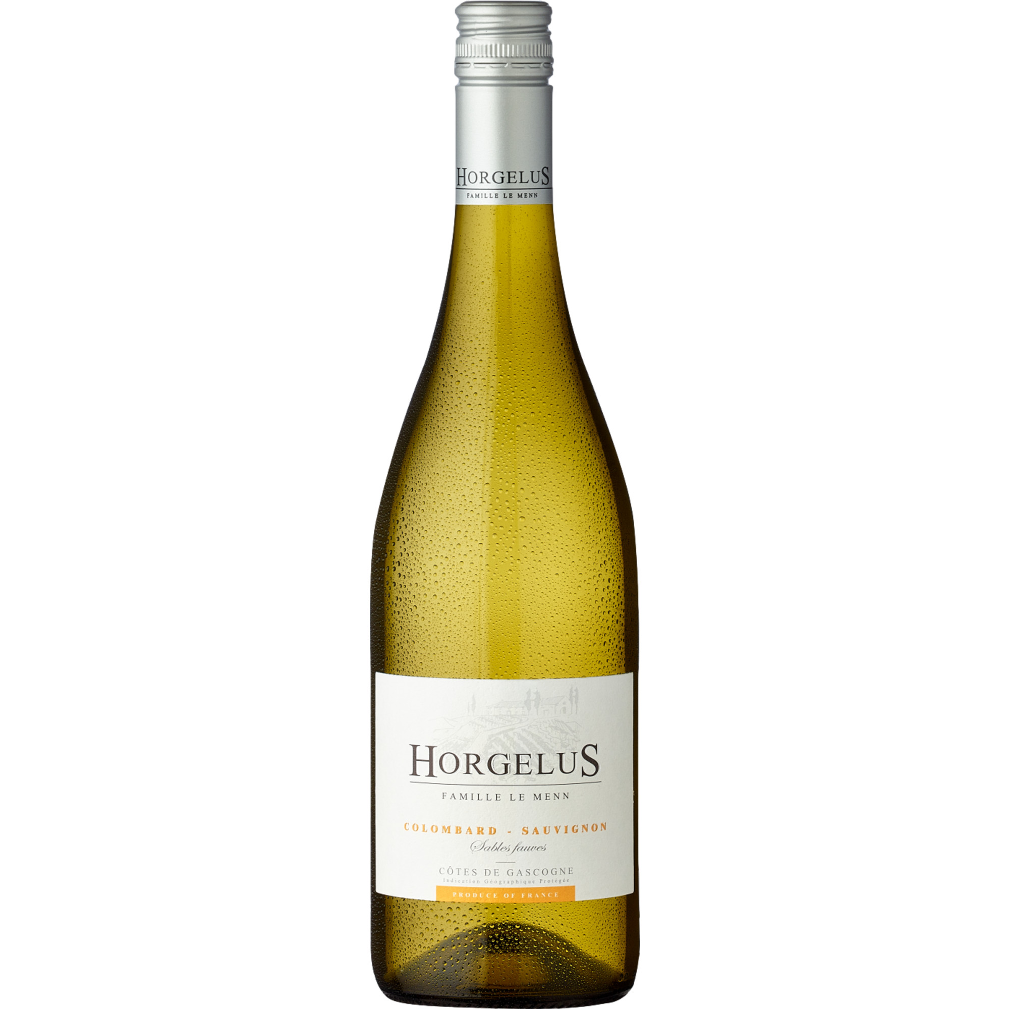Horgelus Colombard-Sauvignon, Côtes de Gascogne IGP, Südwestfrankreich, 2024, Weißwein