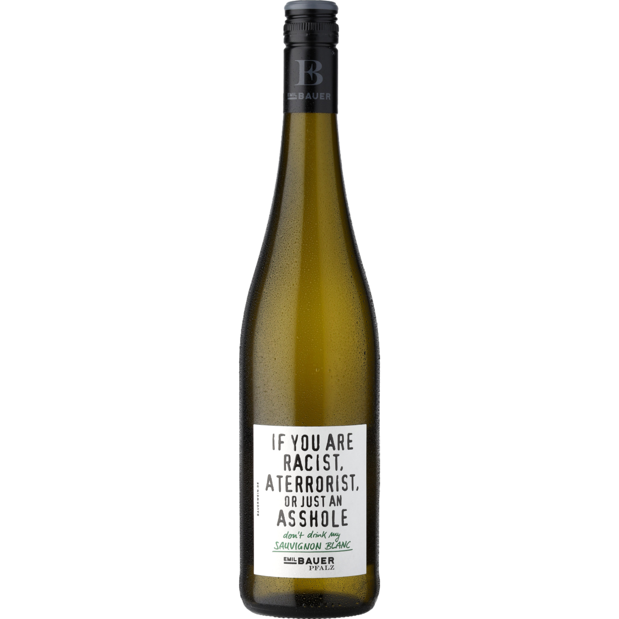 Bauer Terrorist Sauvignon Blanc, Trocken, Pfalz, Pfalz, 2024, Weißwein