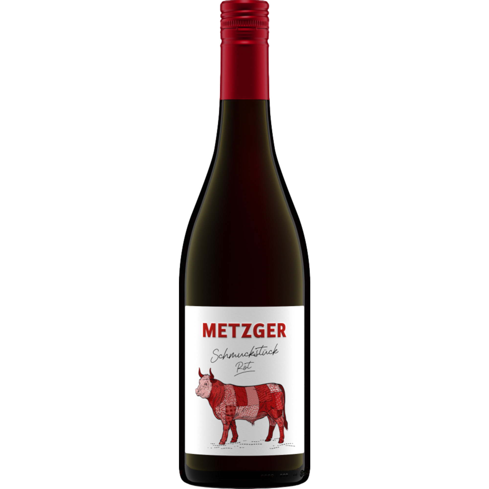 Metzger Schmuckstück Rot, Haltrocken, Pfalz, Pfalz, 2022, Rotwein