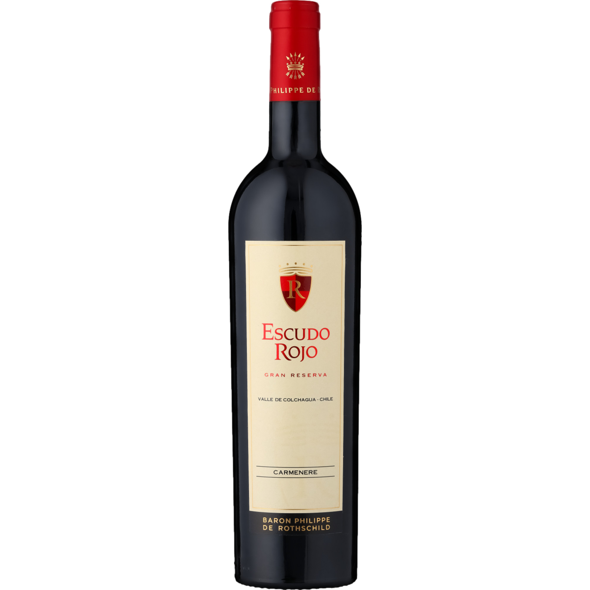 Escudo Rojo Reserva Carmenère, Valle Central, Valle Central, 2021, Rotwein