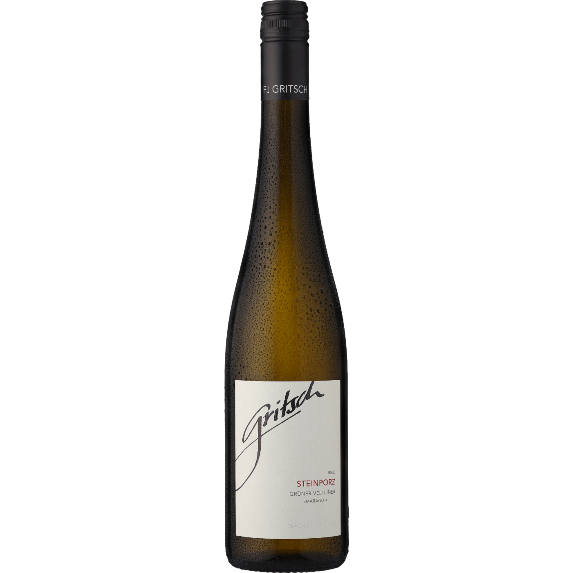 Gritsch Steinporz Smaragd Grüner Veltiner, Trocken, Wachau DAC, Niederösterreich, 2023, Weißwein